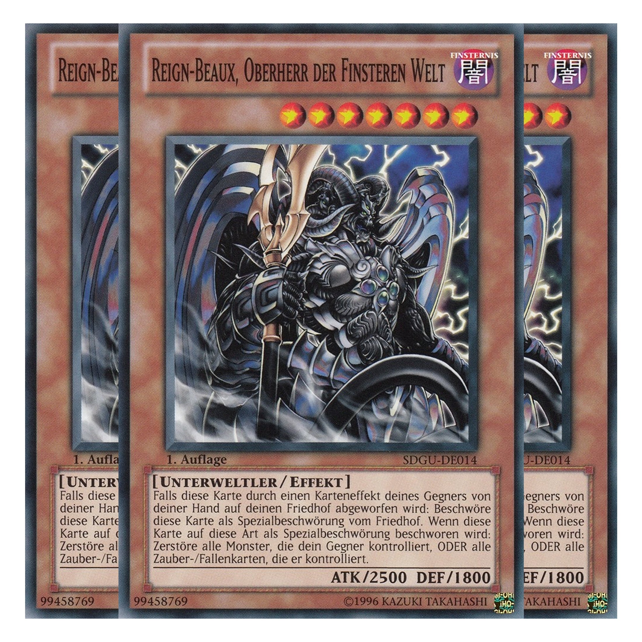 Reign-Beaux, Oberherr der Finsteren Welt - SDGU-DE014 - Common - Deutsch - 1. Auflage - Structure Deck: Gates of the Underworld - Playset (3 Kopien)