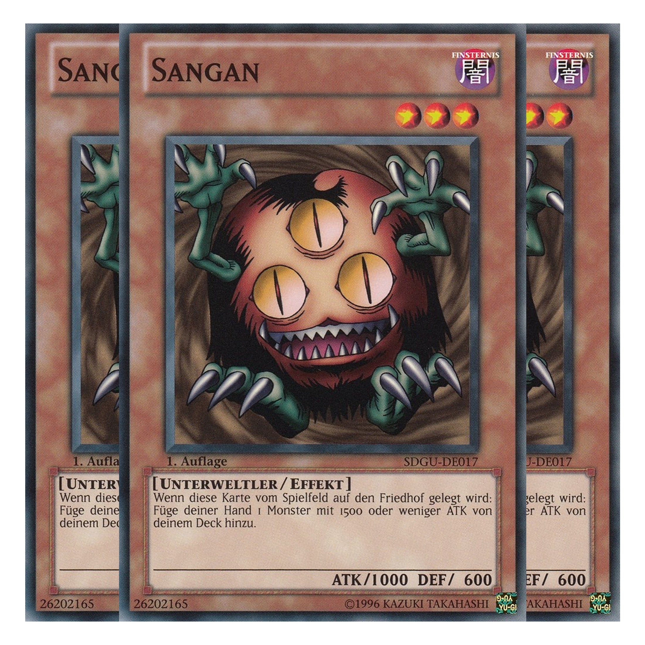 Sangan - SDGU-DE017 - Common - Deutsch - 1. Auflage - Structure Deck: Gates of the Underworld - Playset (3 Kopien)