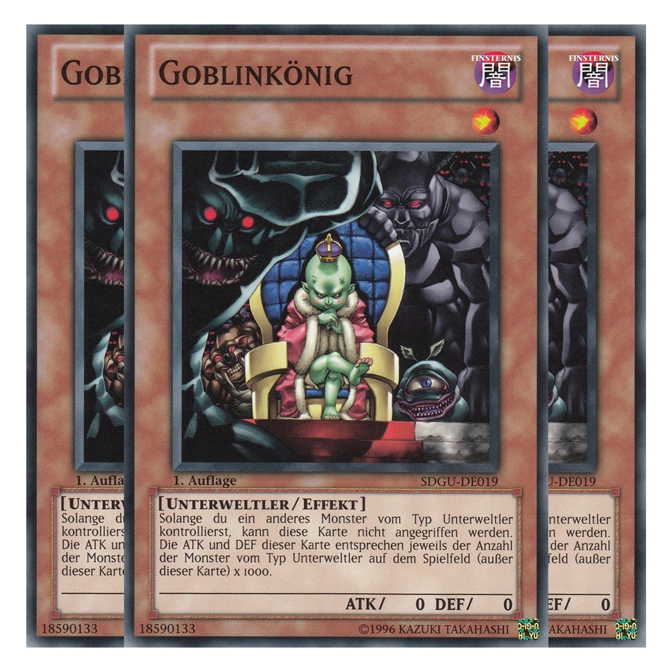 Goblinkönig - SDGU-DE019 - Common - Deutsch - 1. Auflage - Structure Deck: Gates of the Underworld - Playset (3 Kopien)