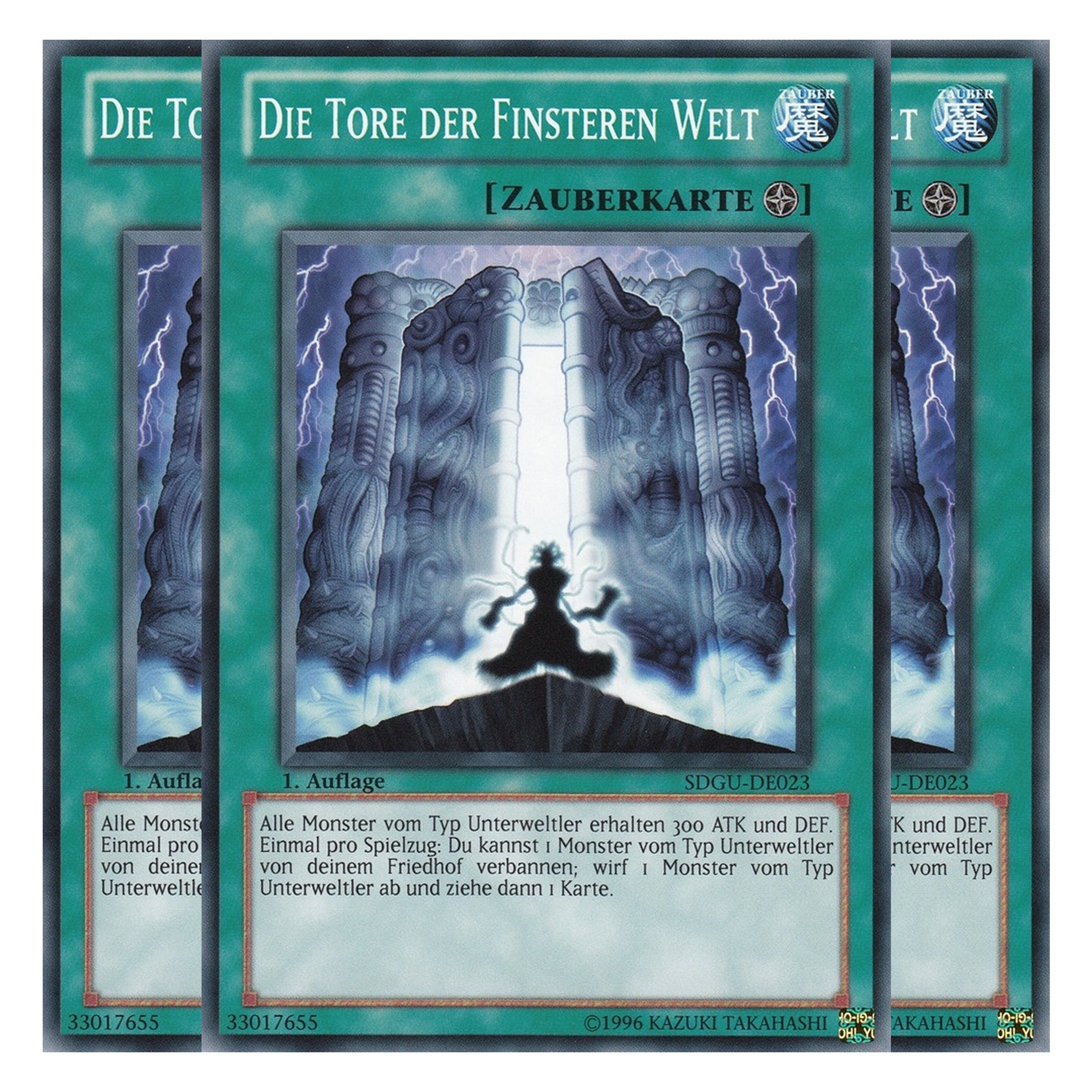 Die Tore der Finsteren Welt - SDGU-DE023 - Common - Deutsch - 1. Auflage - Structure Deck: Gates of the Underworld - Playset (3 Kopien)