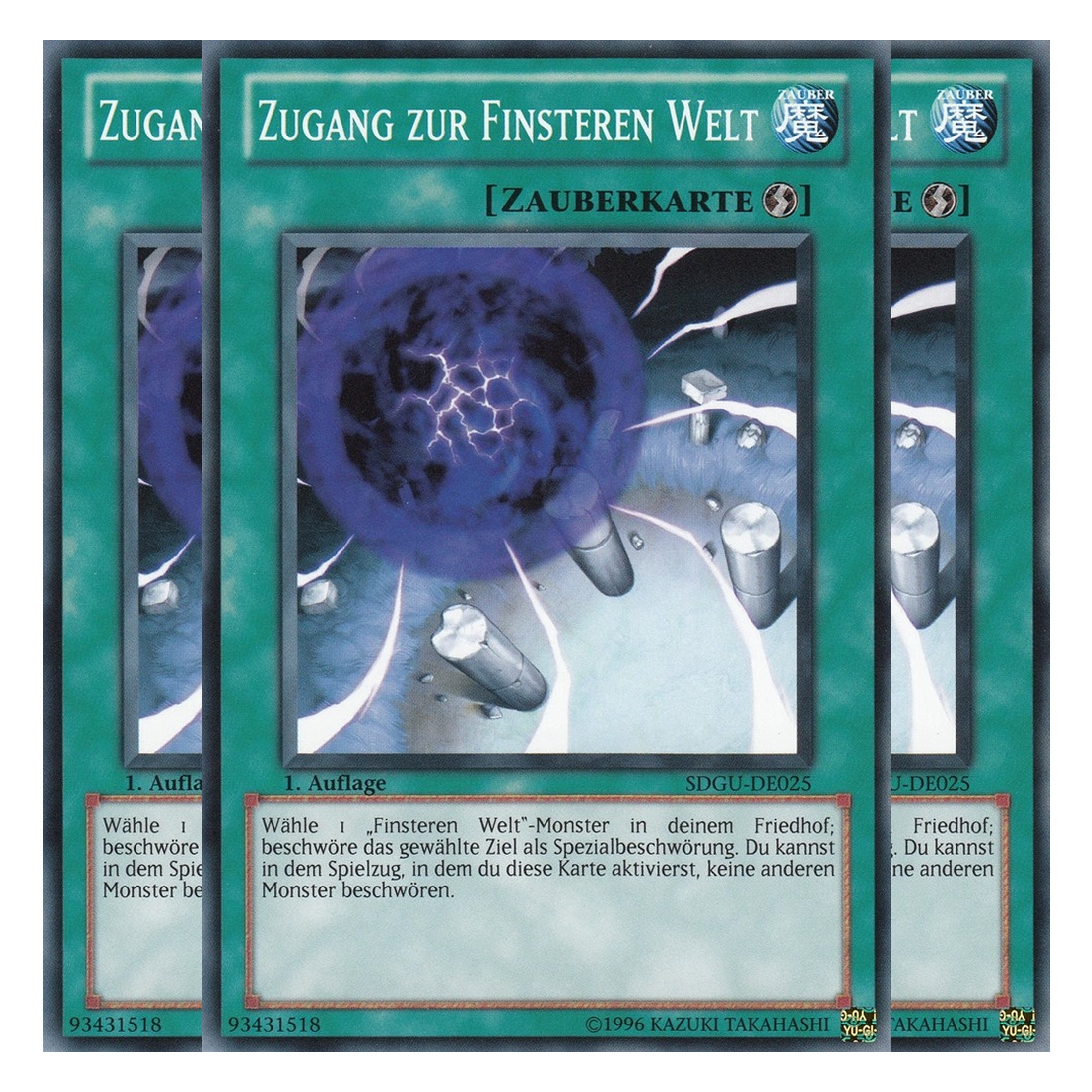 Zugang zur Finsteren Welt - SDGU-DE025 - Common - Deutsch - 1. Auflage - Structure Deck: Gates of the Underworld - Playset (3 Kopien)