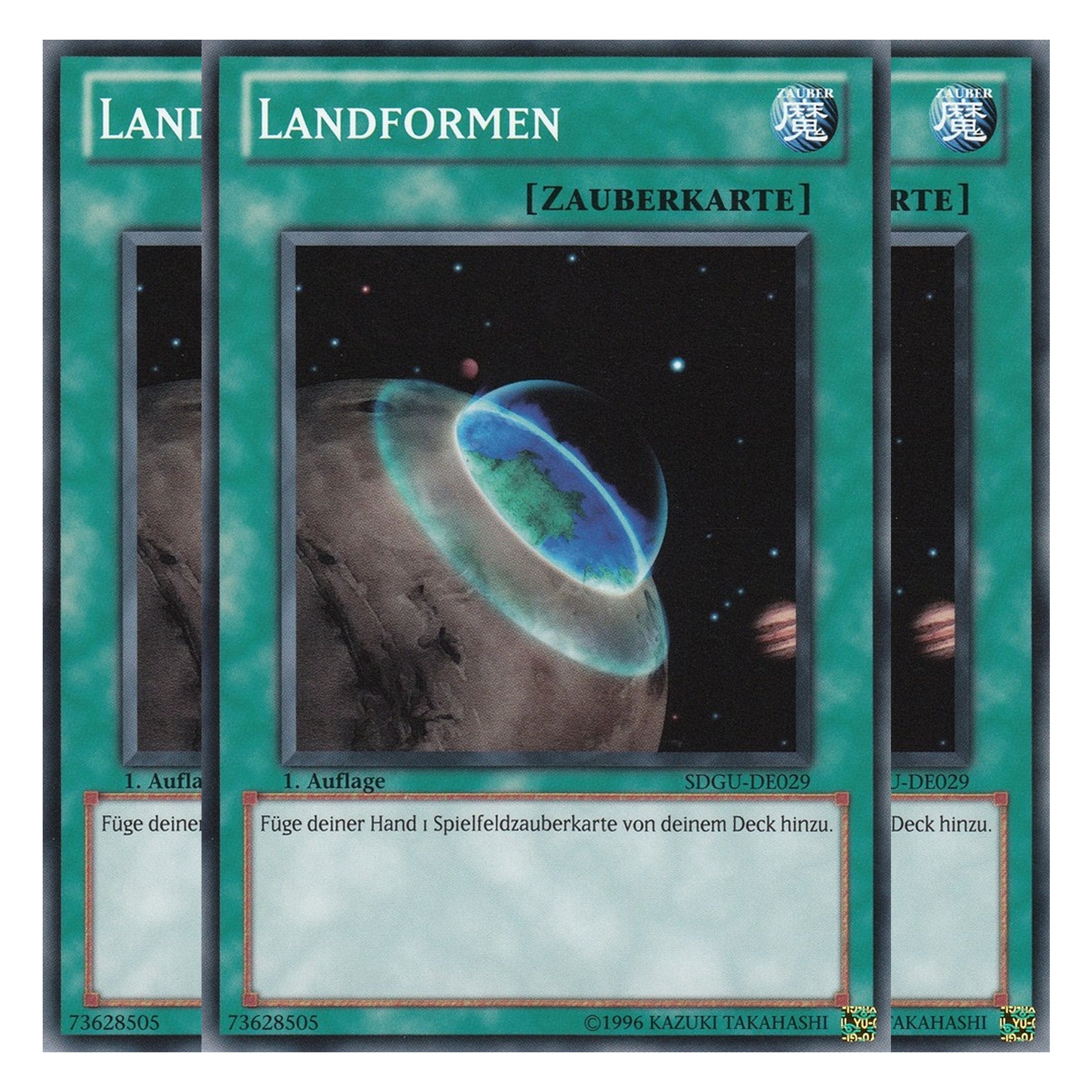 Landformen - SDGU-DE029 - Common - Deutsch - 1. Auflage - Structure Deck: Gates of the Underworld - Playset (3 Kopien)