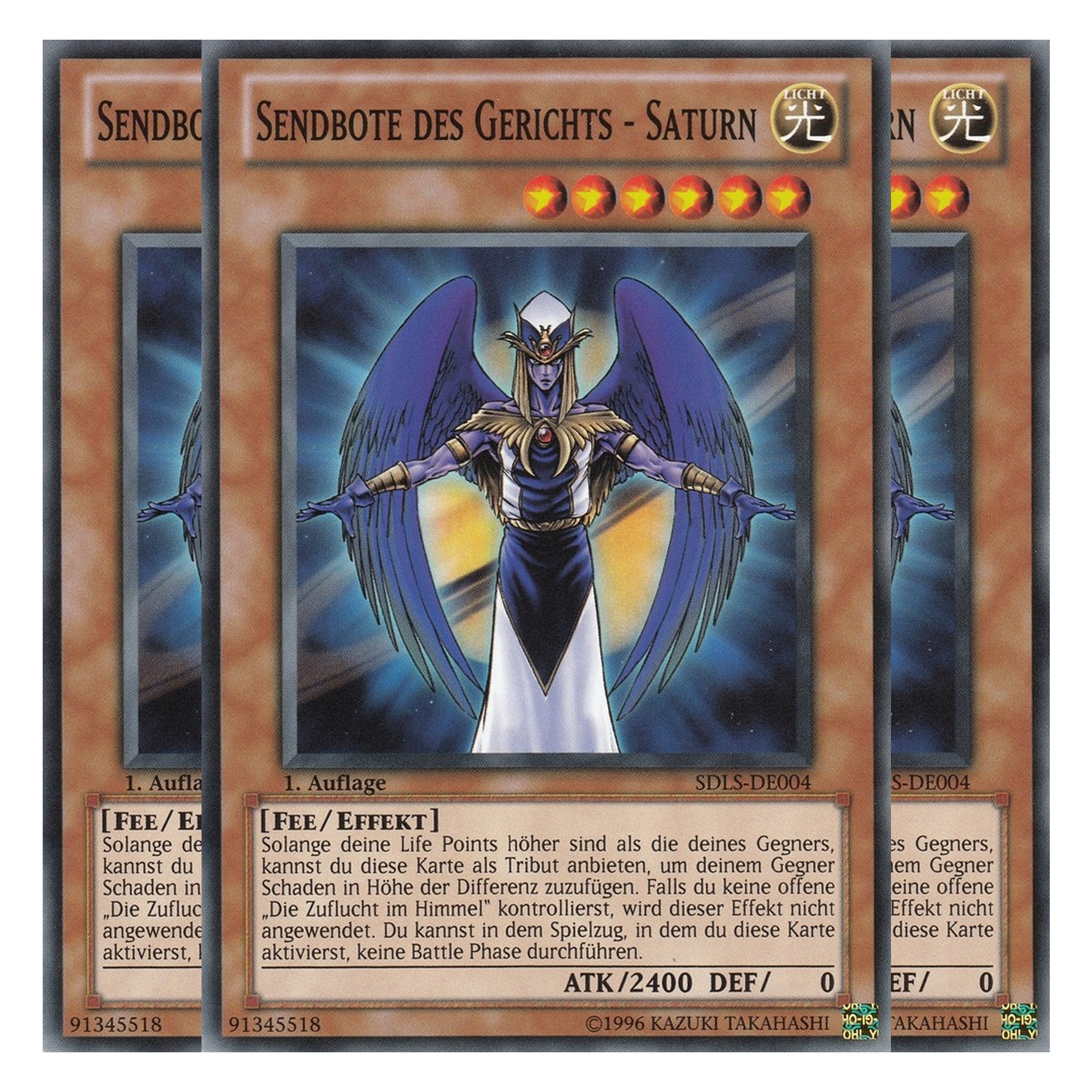 Sendbote des Gerichts - Saturn - SDLS-DE004 - Common - Deutsch - 1. Auflage - Structure Deck: Lost Sanctuary - Playset (3 Kopien)