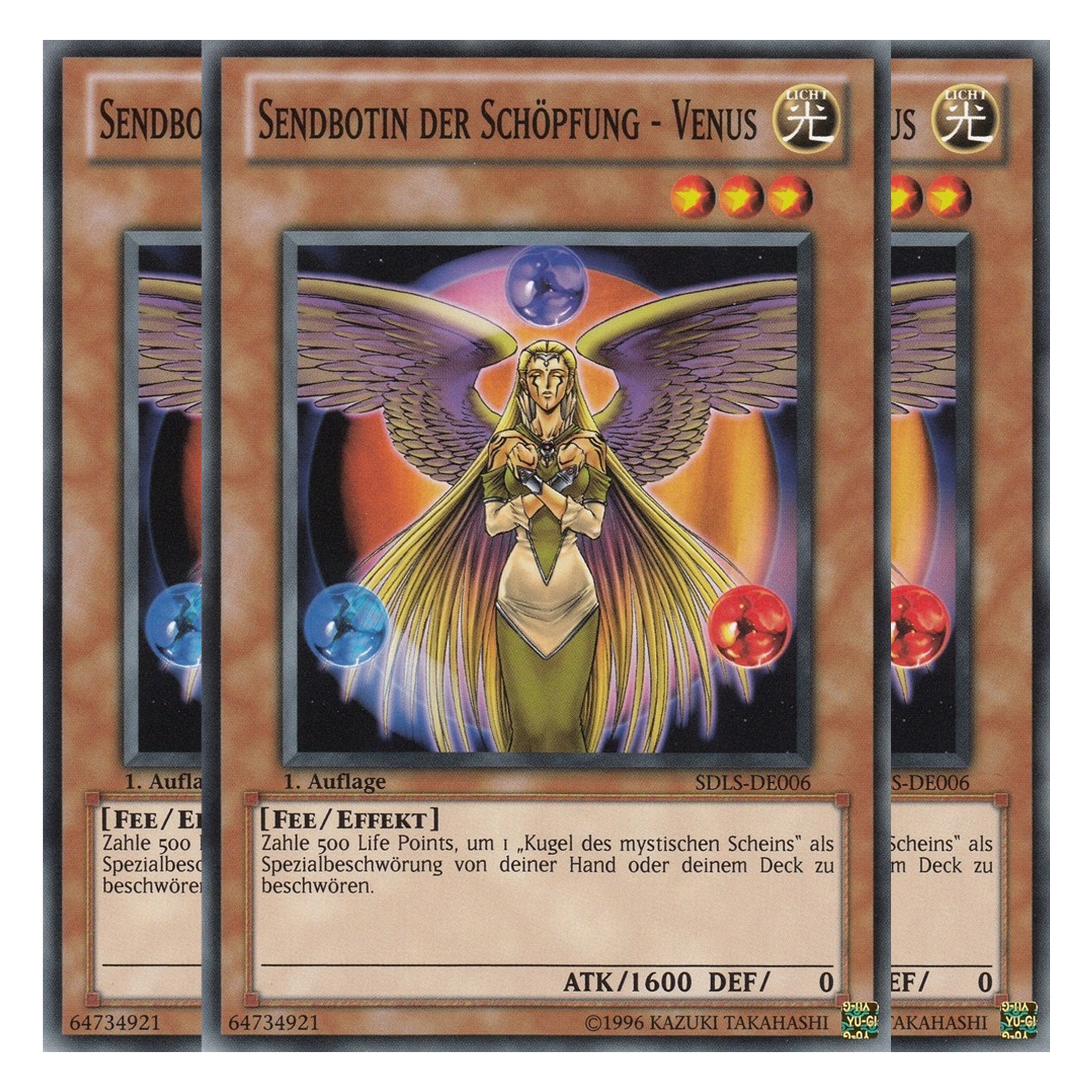 Sendbotin der Schöpfung - Venus - SDLS-DE006 - Common - Deutsch - 1. Auflage - Structure Deck: Lost Sanctuary - Playset (3 Kopien)