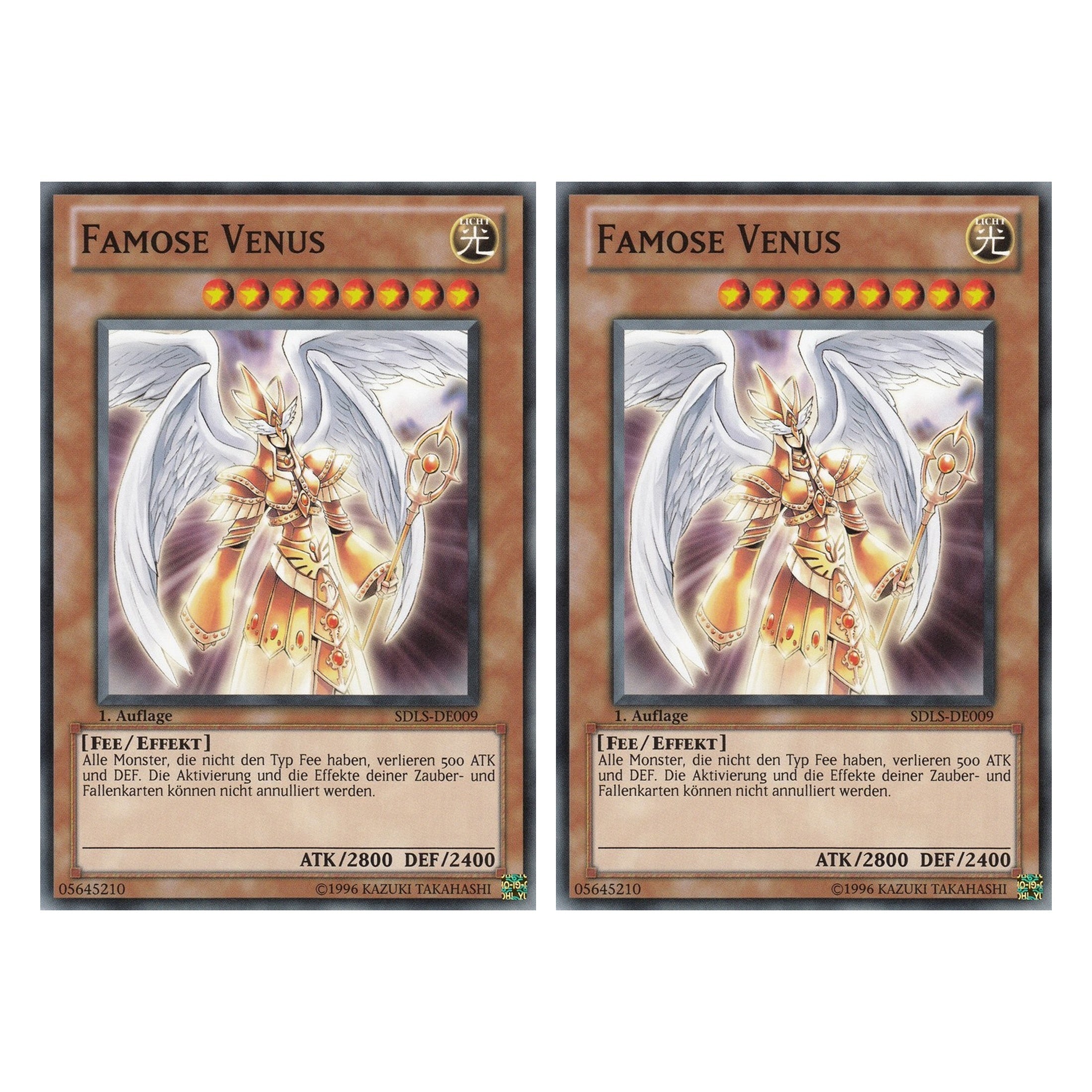 Famose Venus - SDLS-DE009 - Common - Deutsch - 1. Auflage - Structure Deck: Lost Sanctuary - Duo Set (2 Stück) - Yugioh
