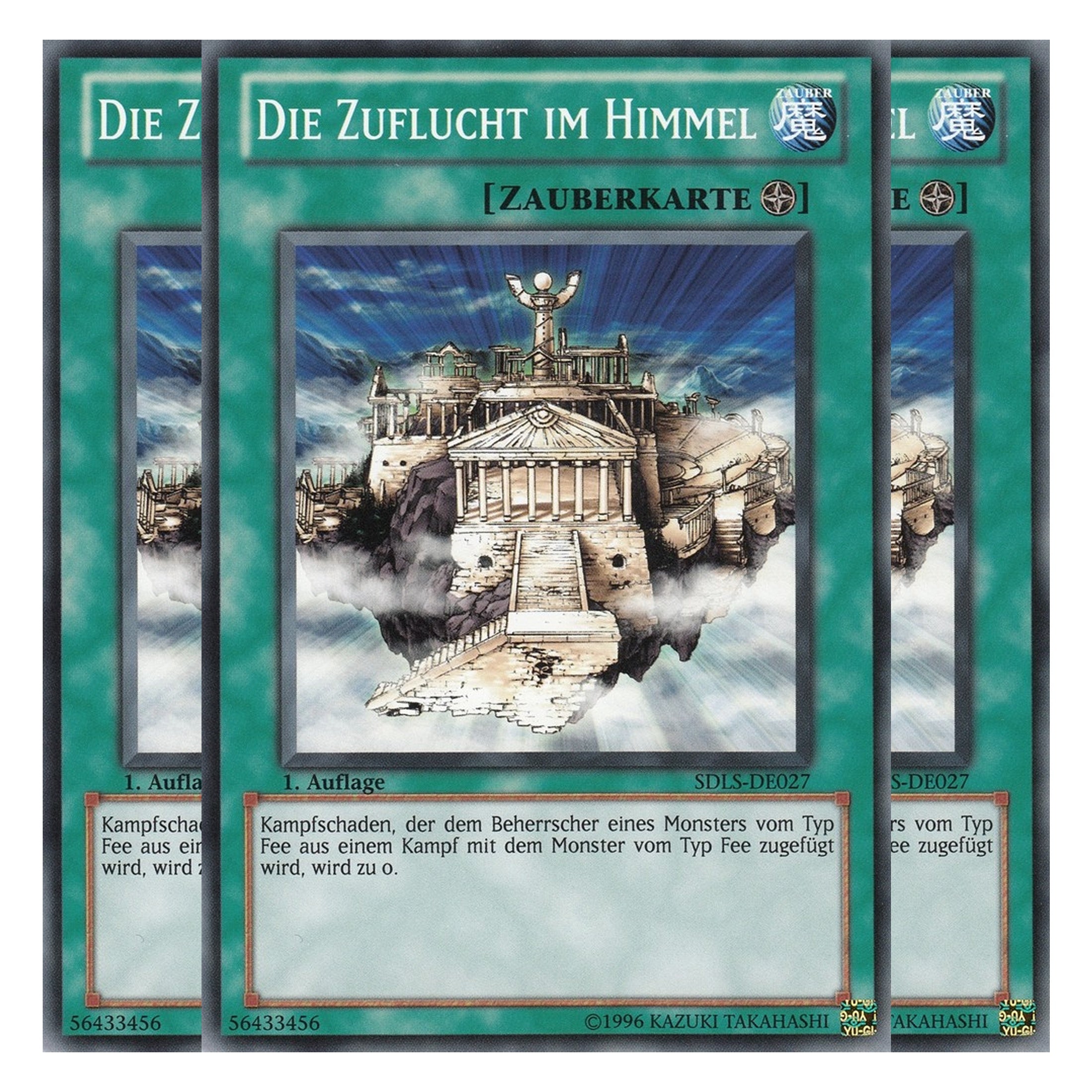 Die Zuflucht im Himmel - SDLS-DE027 - Common - Deutsch - 1. Auflage - Structure Deck: Lost Sanctuary - Playset (3 Kopien)