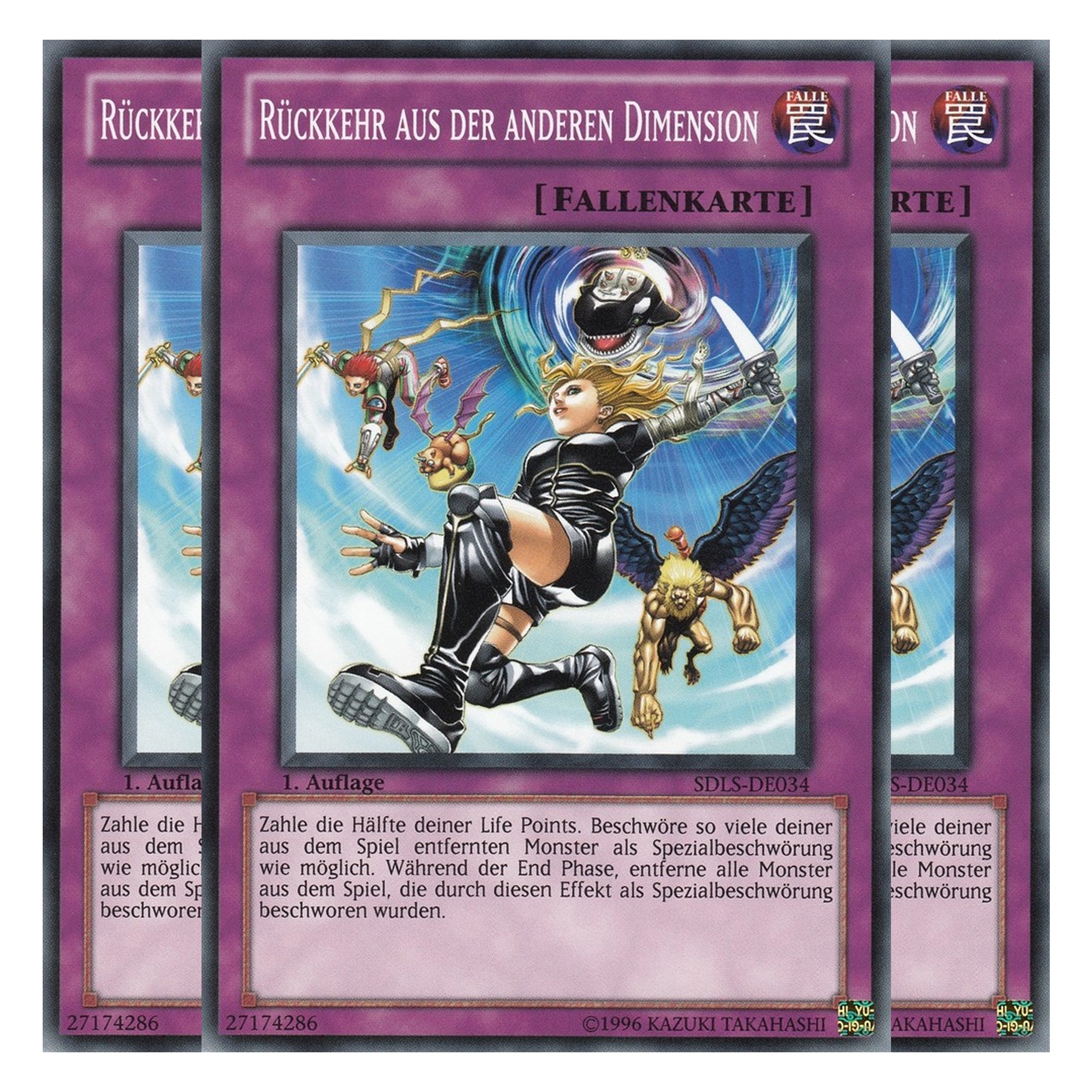 Rückkehr aus der anderen Dimension - SDLS-DE034 - Common - Deutsch - 1. Auflage - Structure Deck: Lost Sanctuary - Playset (3 Kopien)