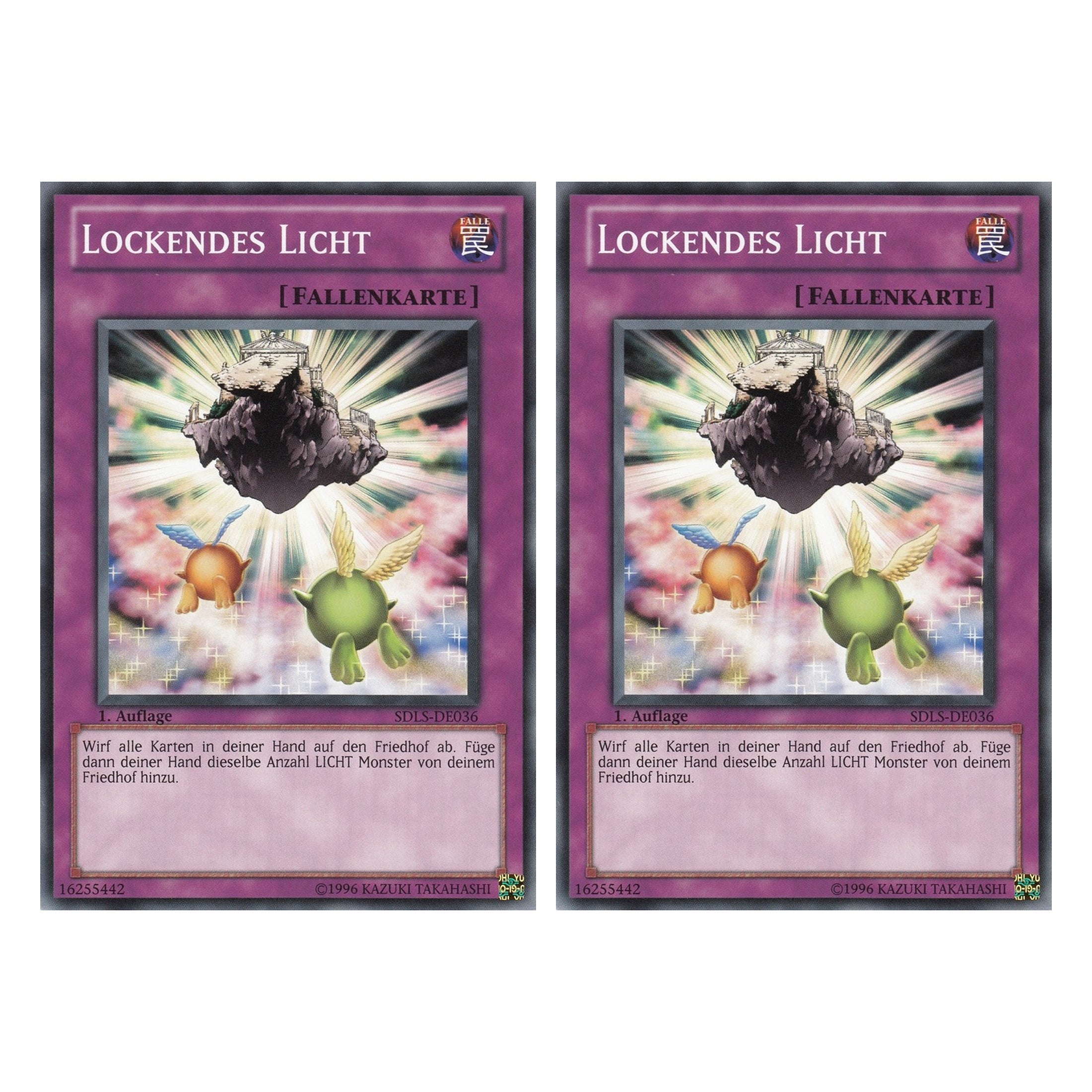 Lockendes Licht - SDLS-DE036 - Common - Deutsch - 1. Auflage - Structure Deck: Lost Sanctuary - Duo Set (2 Stück) - Yugioh