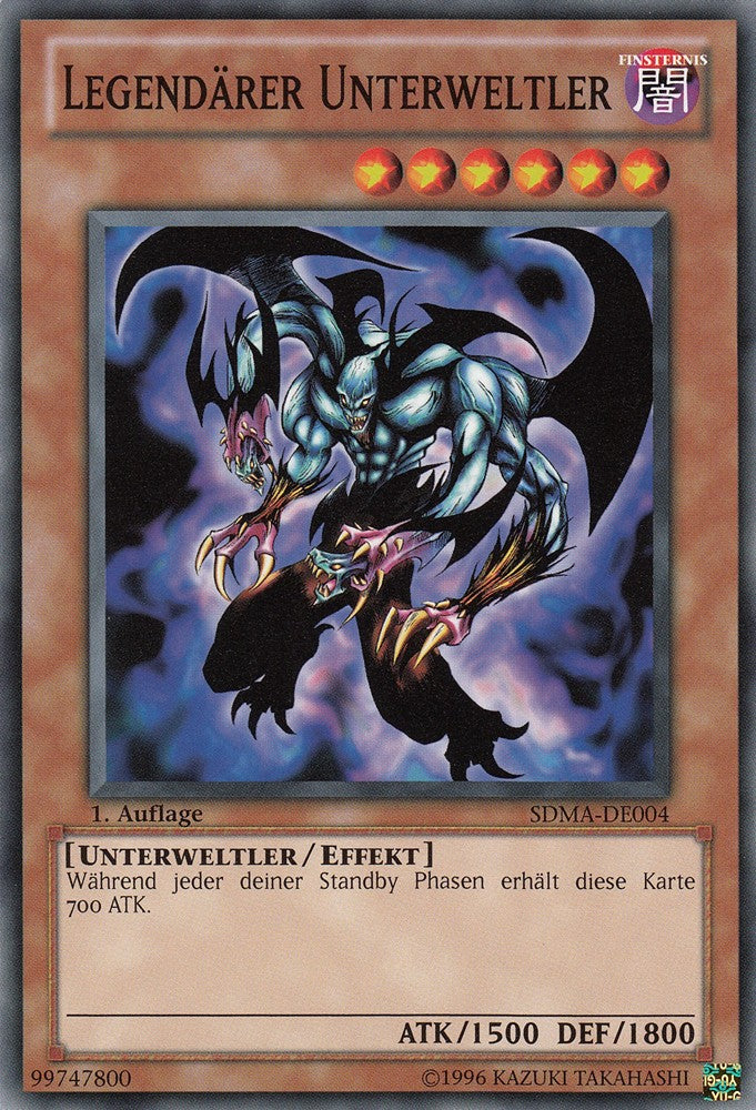 Legendärer Unterweltler - SDMA-DE004 - Common - Deutsch - 1. Auflage - Structure Deck: Marik - Yugioh