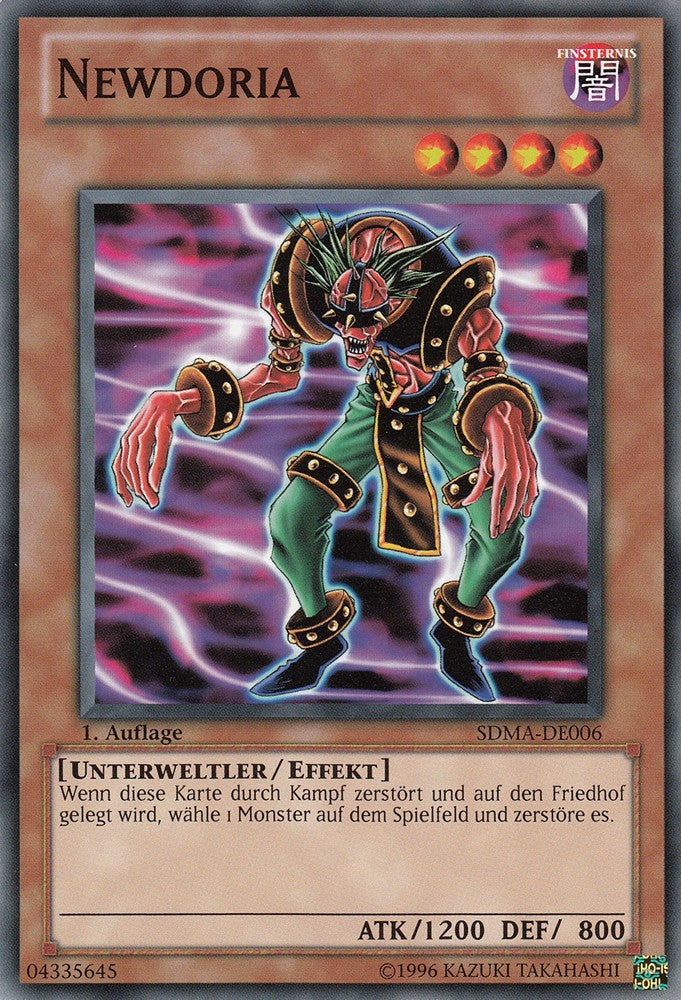 Newdoria - SDMA-DE006 - Common - Deutsch - 1. Auflage - Structure Deck: Marik - Yugioh