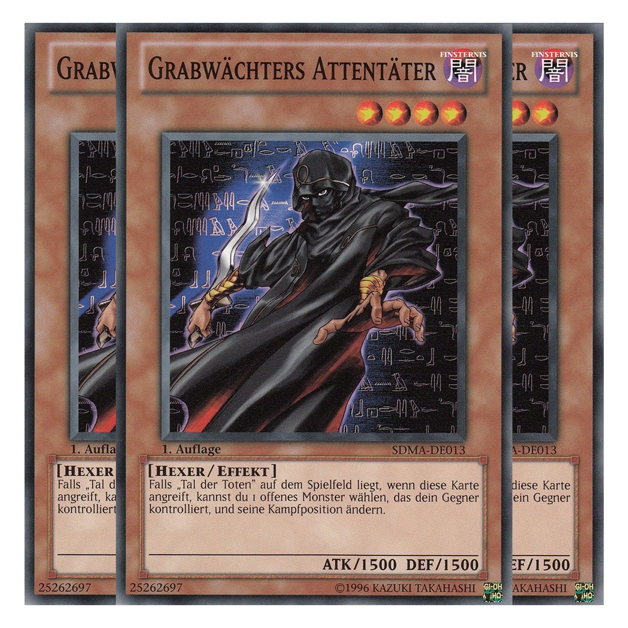 Grabwächters Attentäter - SDMA-DE013 - Common - Deutsch - 1. Auflage - Structure Deck: Marik - Playset (3 Kopien)