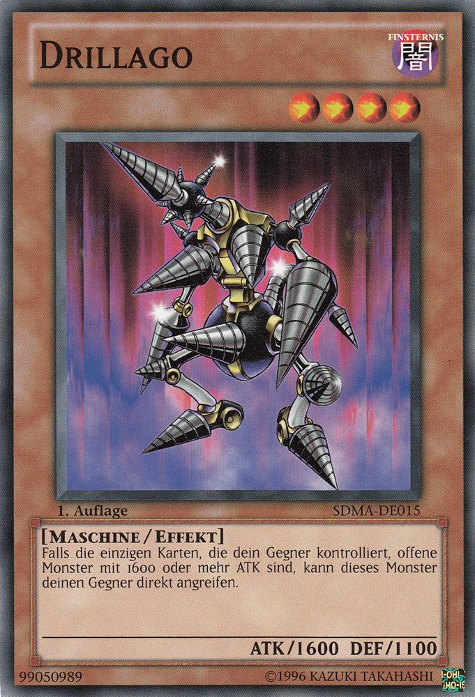Drillago - SDMA-DE015 - Common - Deutsch - 1. Auflage - Structure Deck: Marik - Yugioh