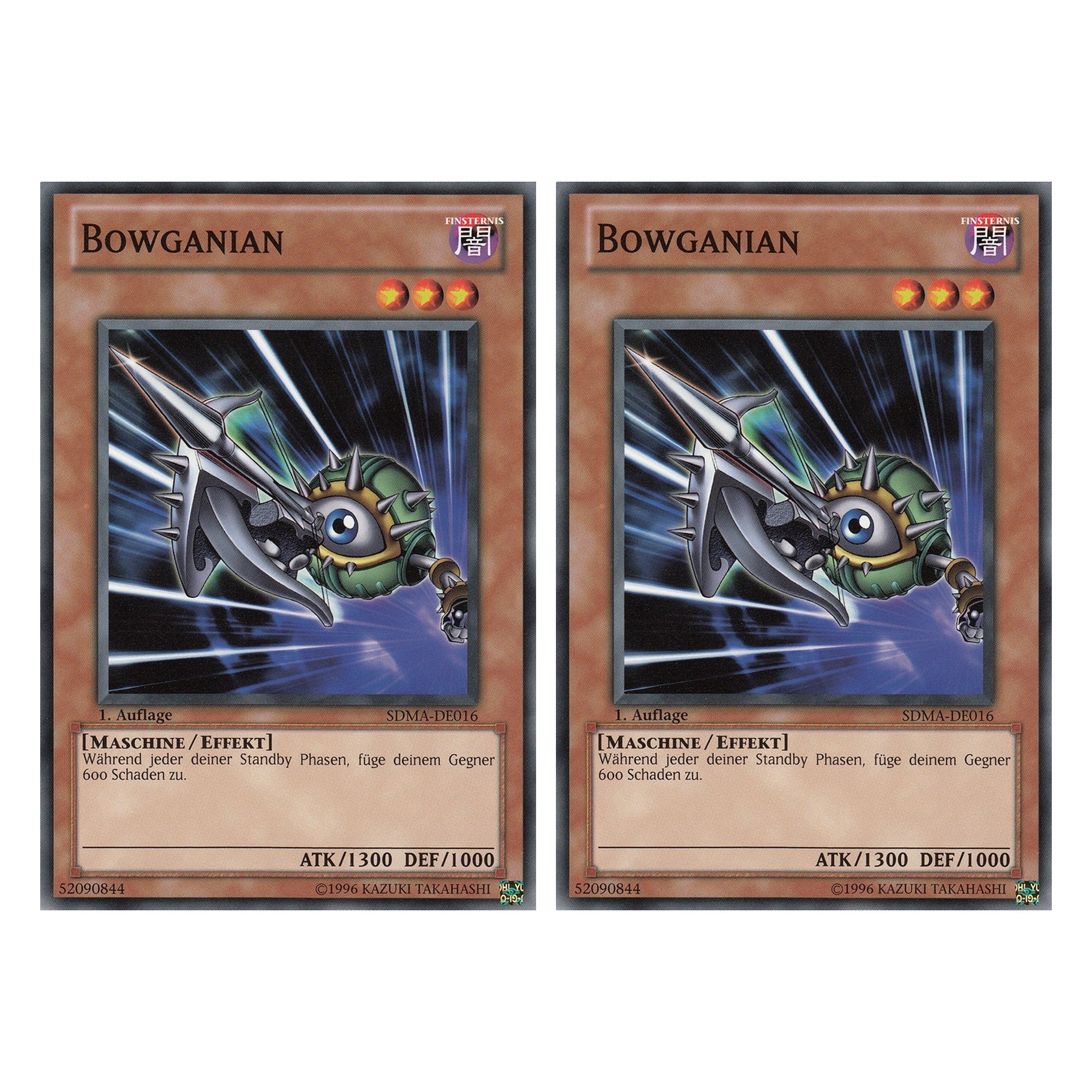 Bowganian - SDMA-DE016 - Common - Deutsch - 1. Auflage - Structure Deck: Marik - Duo Set (2 Stück) - Yugioh