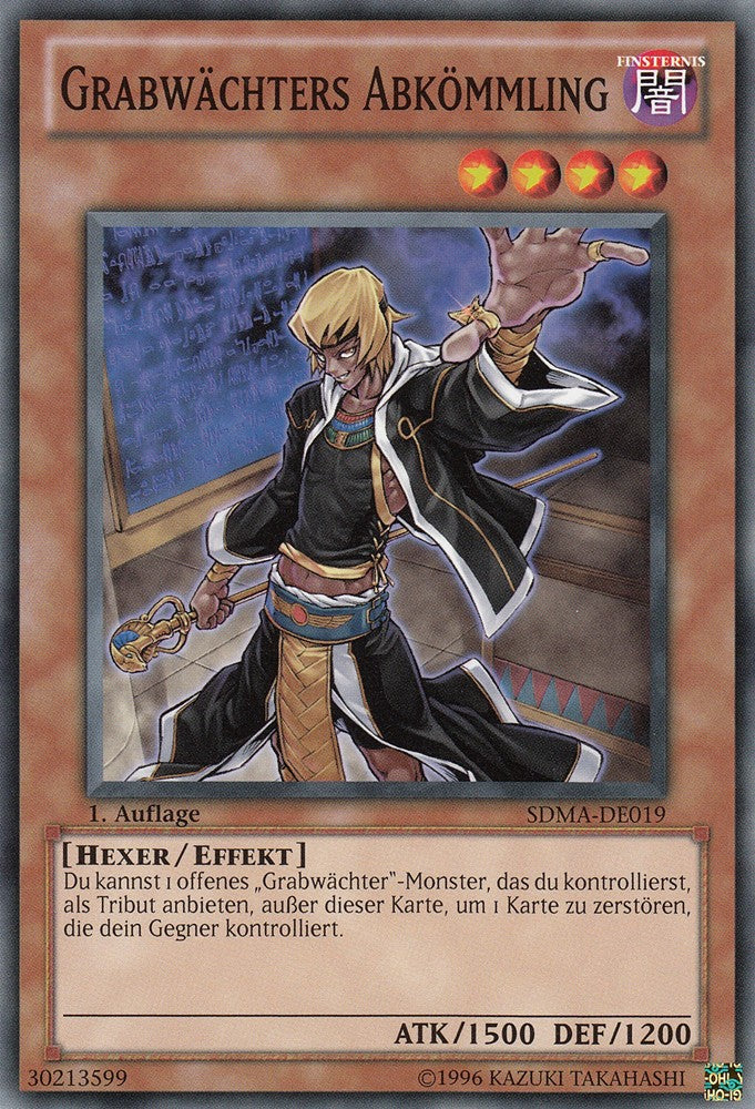 Grabwächters Abkömmling - SDMA-DE019 - Common - Deutsch - 1. Auflage - Structure Deck: Marik - Yugioh