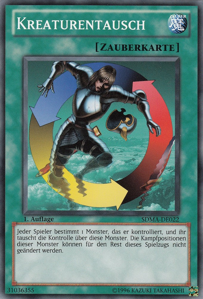 Kreaturentausch - SDMA-DE022 - Common - Deutsch - 1. Auflage - Structure Deck: Marik - Yugioh