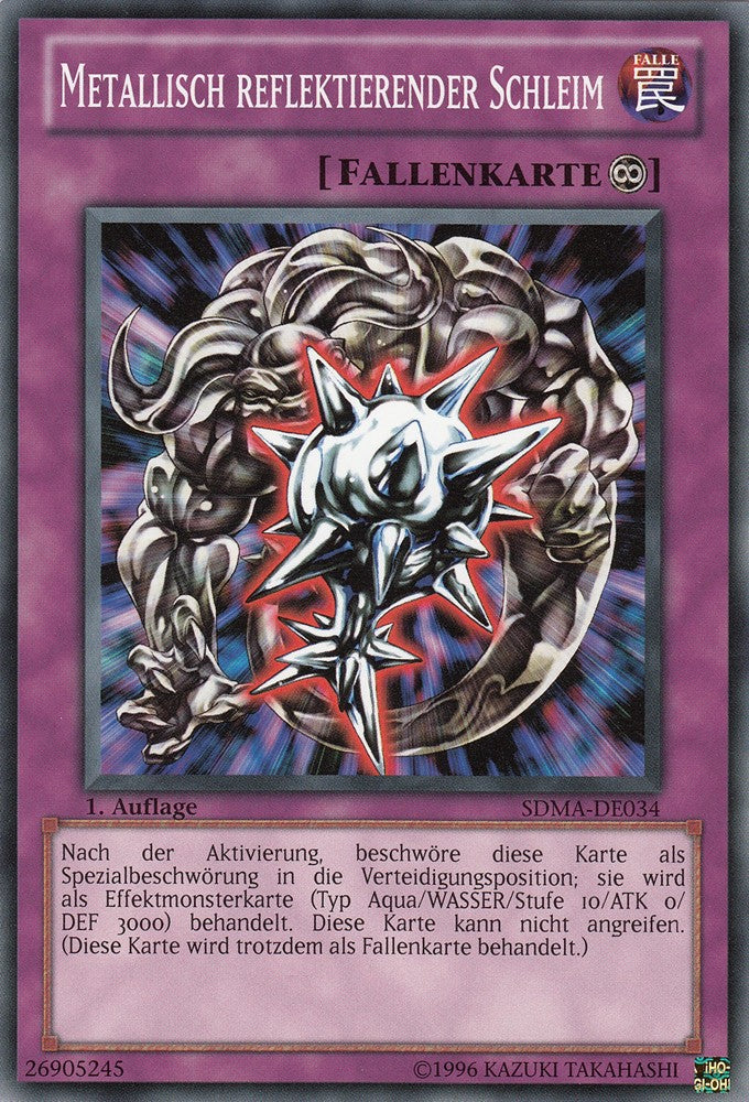 Metallisch reflektierender Schleim - SDMA-DE034 - Common - Deutsch - 1. Auflage - Structure Deck: Marik - Yugioh