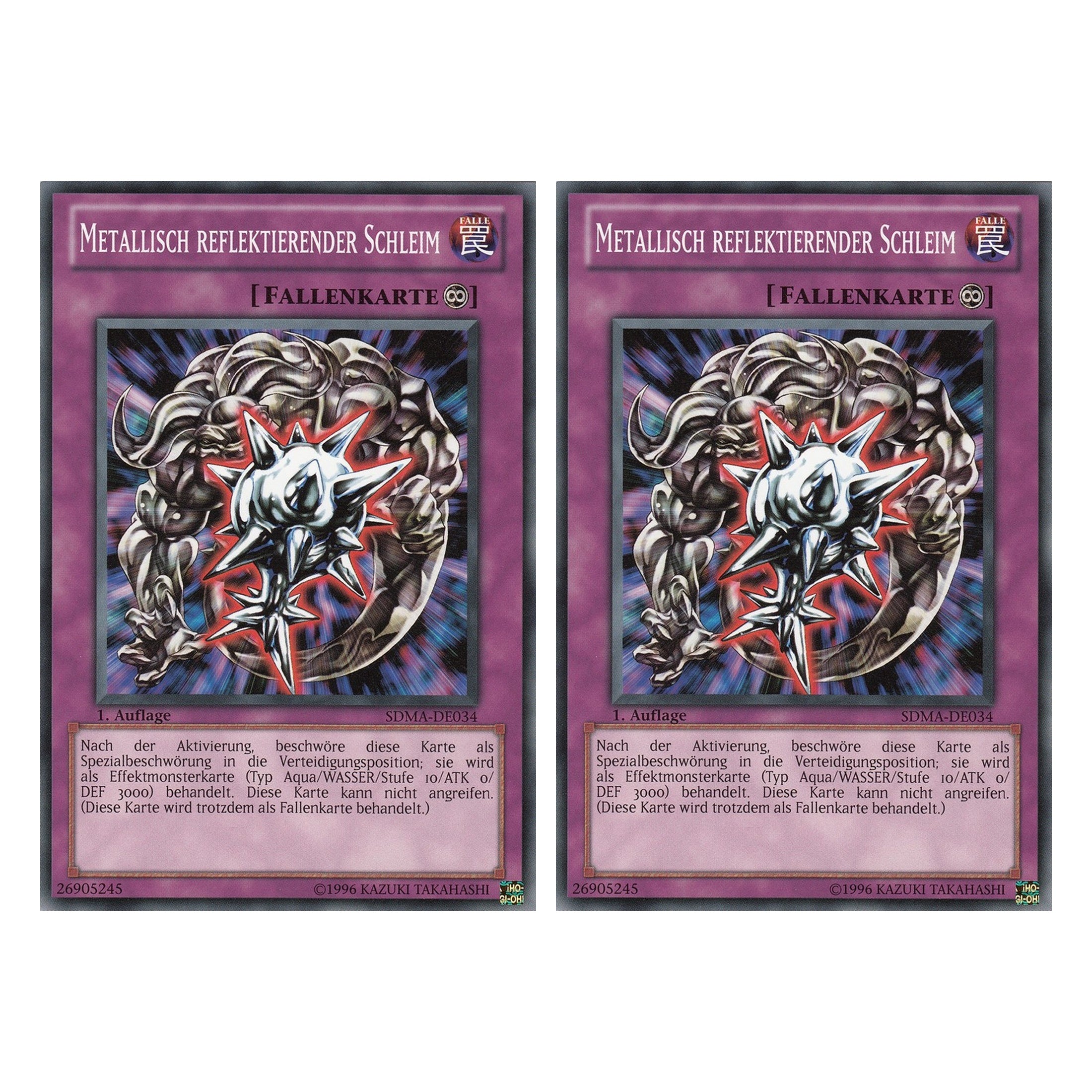 Metallisch reflektierender Schleim - SDMA-DE034 - Common - Deutsch - 1. Auflage - Structure Deck: Marik - Duo Set (2 Stück) - Yugioh