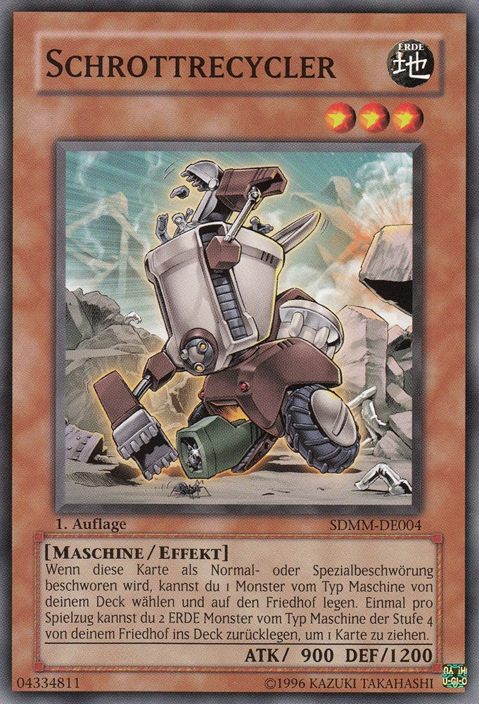 Schrottrecycler - SDMM-DE004 - Common - Deutsch - 1. Auflage - Structure Deck: Machina Mayhem - Yugioh
