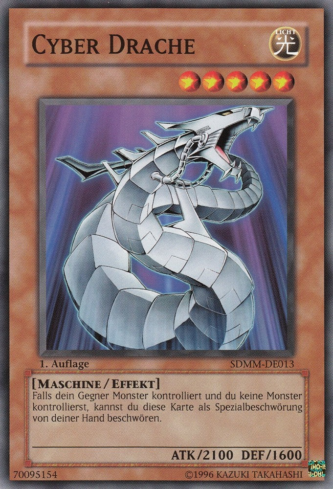 Cyber Drache - SDMM-DE013 - Common - Deutsch - 1. Auflage - Structure Deck: Machina Mayhem - Yugioh