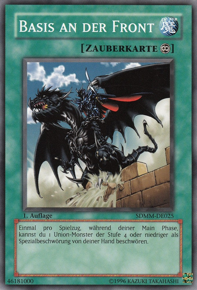 Basis an der Front - SDMM-DE025 - Common - Deutsch - 1. Auflage - Structure Deck: Machina Mayhem - Yugioh