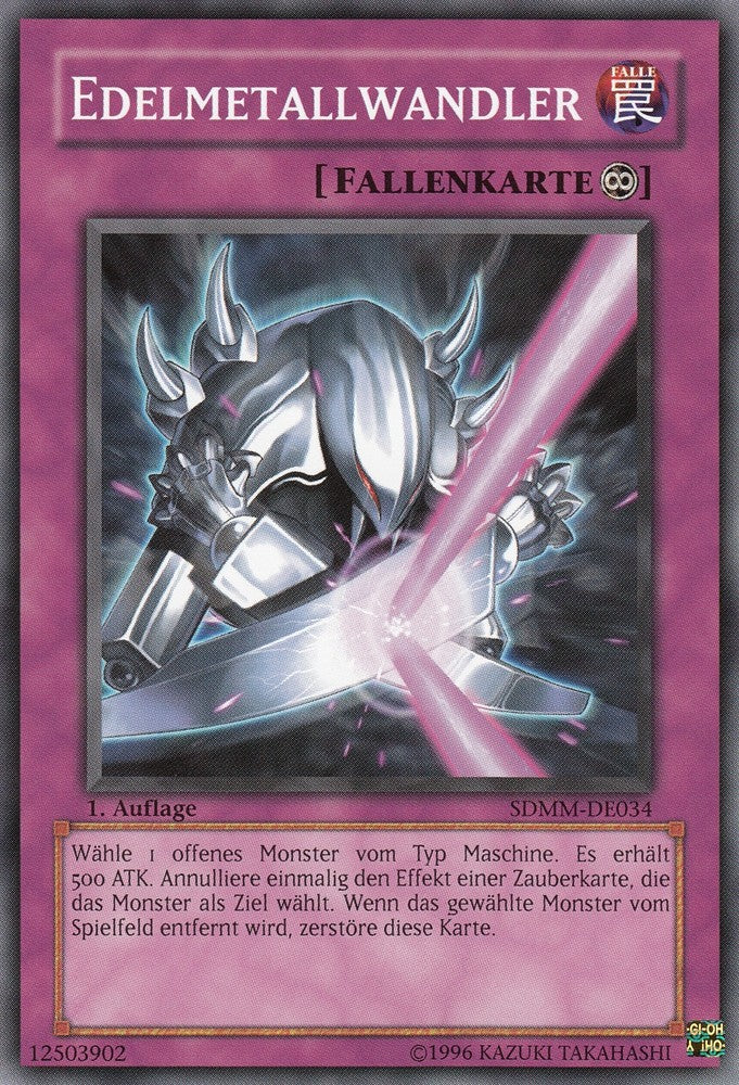 Edelmetallwandler - SDMM-DE034 - Common - Deutsch - 1. Auflage - Structure Deck: Machina Mayhem - Yugioh