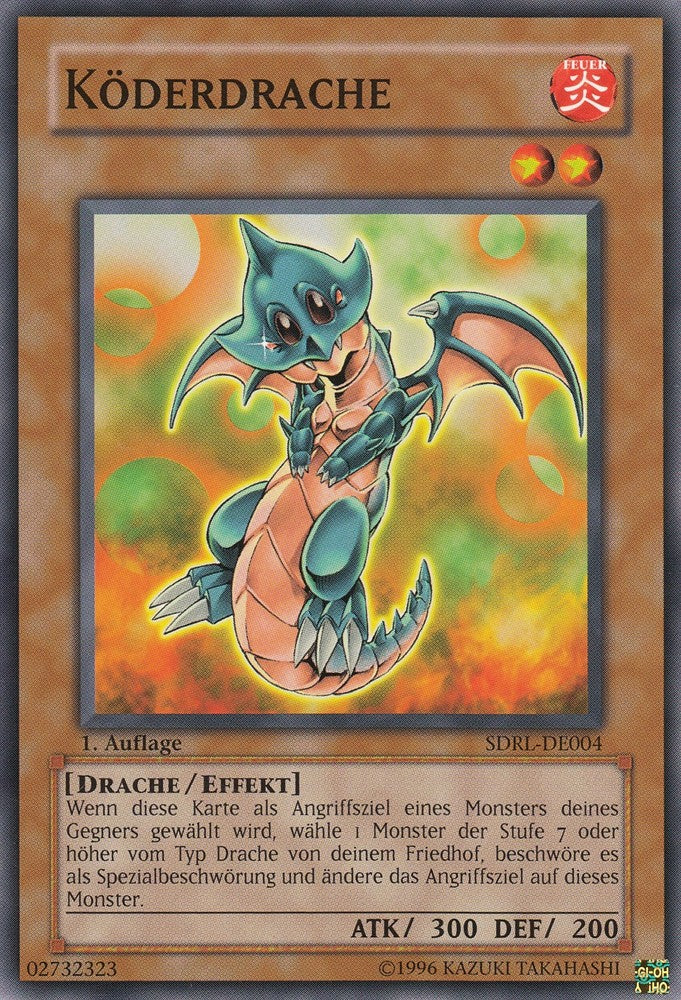 Köderdrache - SDRL-DE004 - Common - Deutsch - 1. Auflage - Structure Deck: Rise of the Dragon Lords - Yugioh