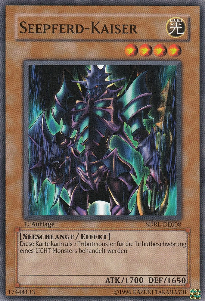 Seepferd-Kaiser - SDRL-DE008 - Common - Deutsch - 1. Auflage - Structure Deck: Rise of the Dragon Lords - Yugioh