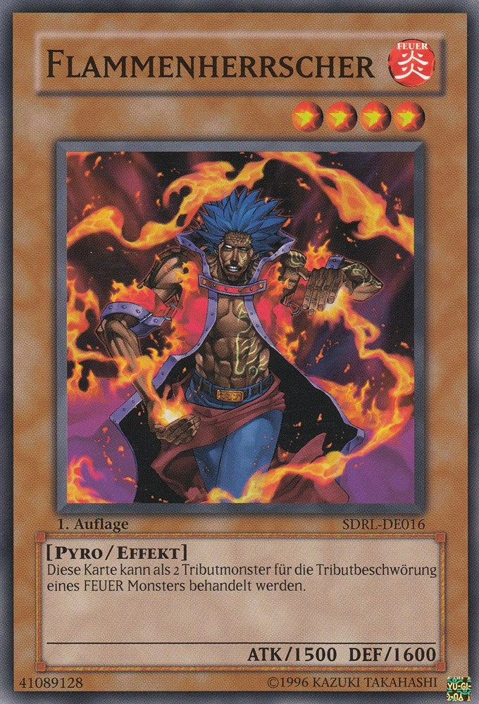 Flammenherrscher - SDRL-DE016 - Common - Deutsch - 1. Auflage - Structure Deck: Rise of the Dragon Lords - Yugioh