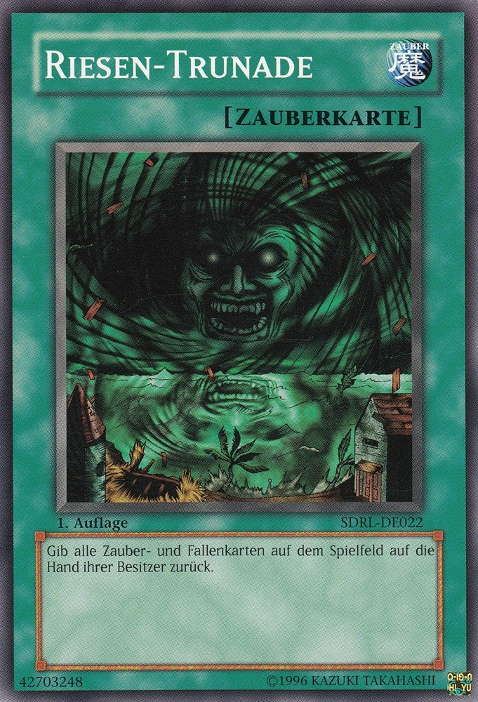 Riesen-Trunade - SDRL-DE022 - Common - Deutsch - 1. Auflage - Structure Deck: Rise of the Dragon Lords - Yugioh