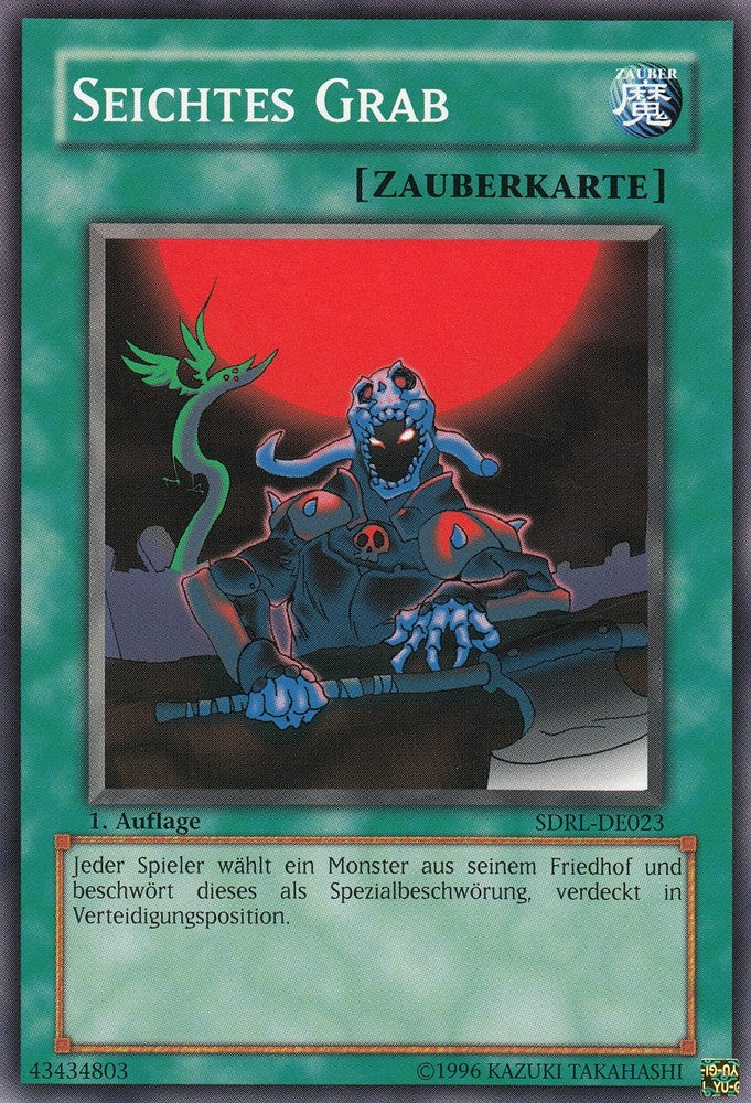 Seichtes Grab - SDRL-DE023 - Common - Deutsch - 1. Auflage - Structure Deck: Rise of the Dragon Lords - Yugioh