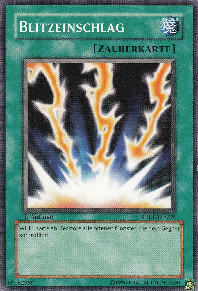 Blitzeinschlag - SDRL-DE029 - Common - Deutsch - 1. Auflage - Structure Deck: Rise of the Dragon Lords - Yugioh