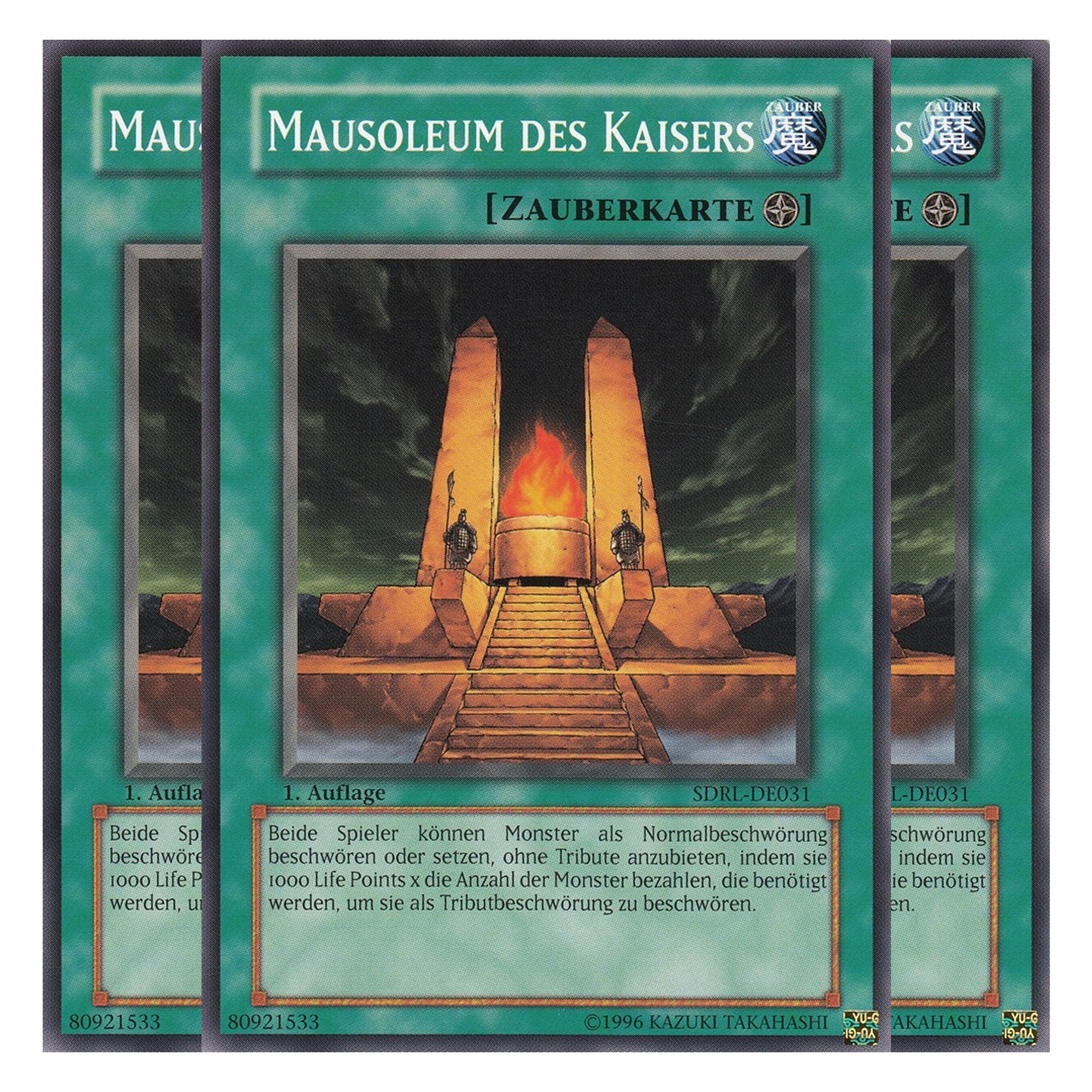 Mausoleum des Kaisers - SDRL-DE031 - Common - Deutsch - 1. Auflage - Structure Deck: Rise of the Dragon Lords - Playset (3 Kopien)