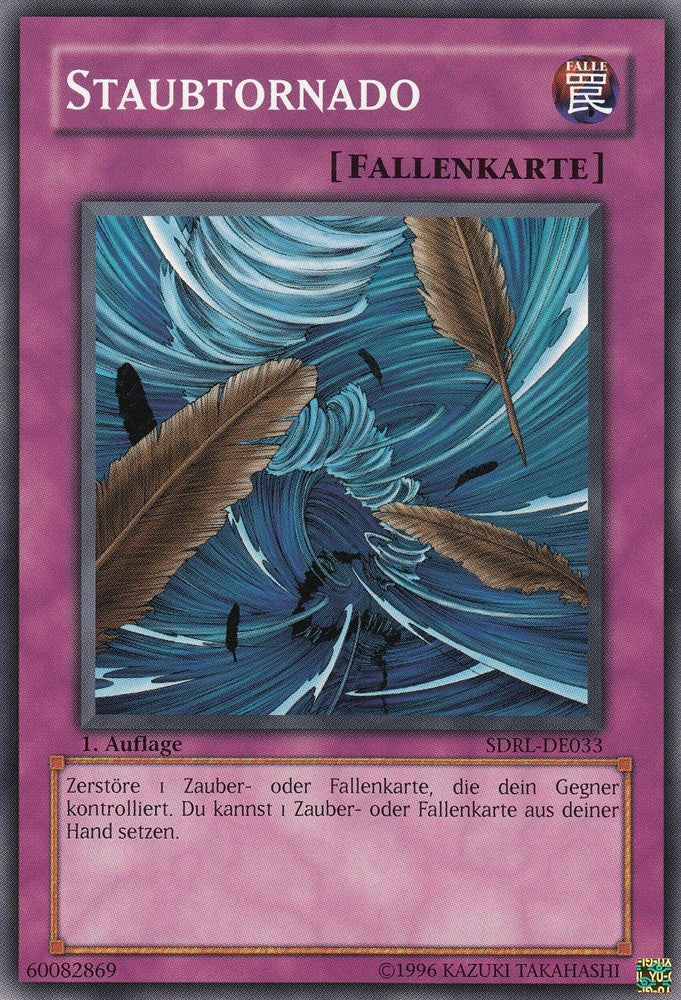 Staubtornado - SDRL-DE033 - Common - Deutsch - 1. Auflage - Structure Deck: Rise of the Dragon Lords - Yugioh