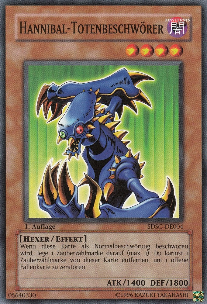 Hannibal-Totenbeschwörer - SDSC-DE004 - Common - Deutsch - 1. Auflage - Structure Deck: Spellcaster's Command - Yugioh