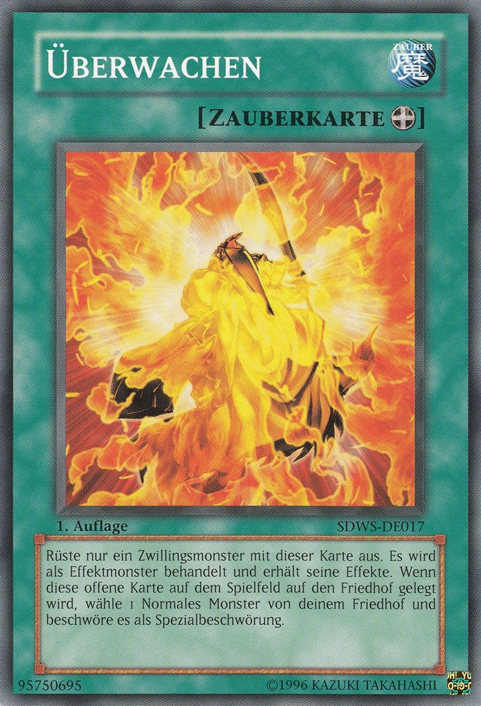 Überwachen - SDWS-DE017 - Common - Deutsch - 1. Auflage - Structure Deck: Warrior's Strike - Yugioh