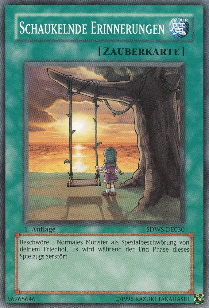 Schaukelnde Erinnerungen - SDWS-DE030 - Common - Deutsch - 1. Auflage - Structure Deck: Warrior's Strike - Yugioh