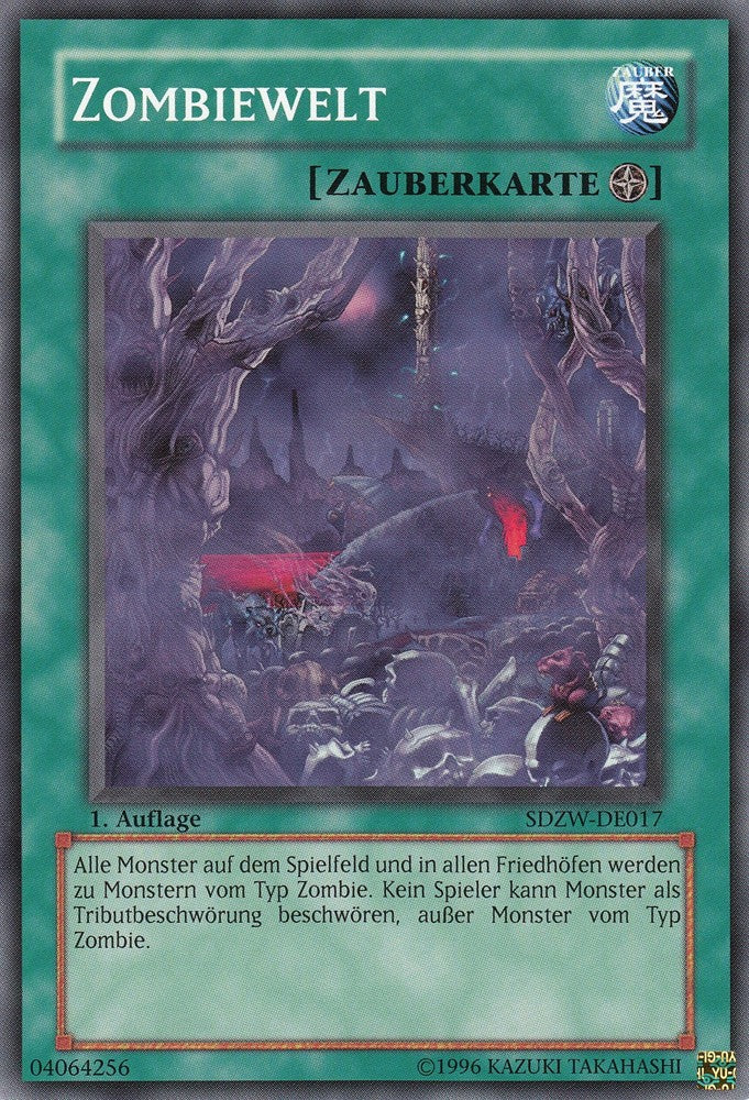 Zombiewelt - SDZW-DE017 - Common - Deutsch - 1. Auflage - Structure Deck: Zombie World - Yugioh