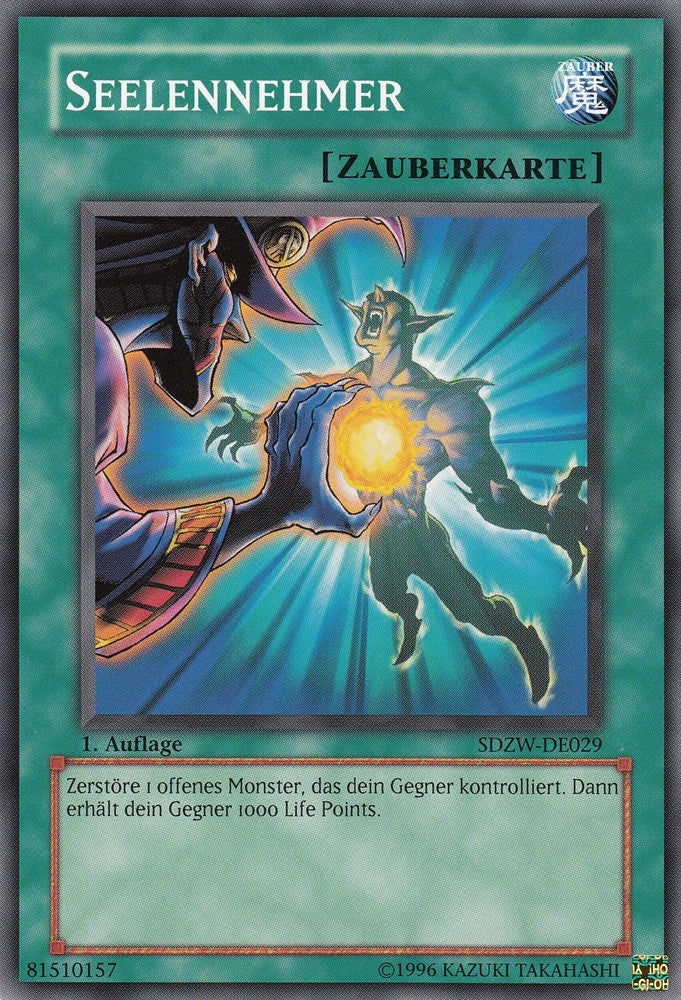 Seelennehmer - SDZW-DE029 - Common - Deutsch - 1. Auflage - Structure Deck: Zombie World - Yugioh
