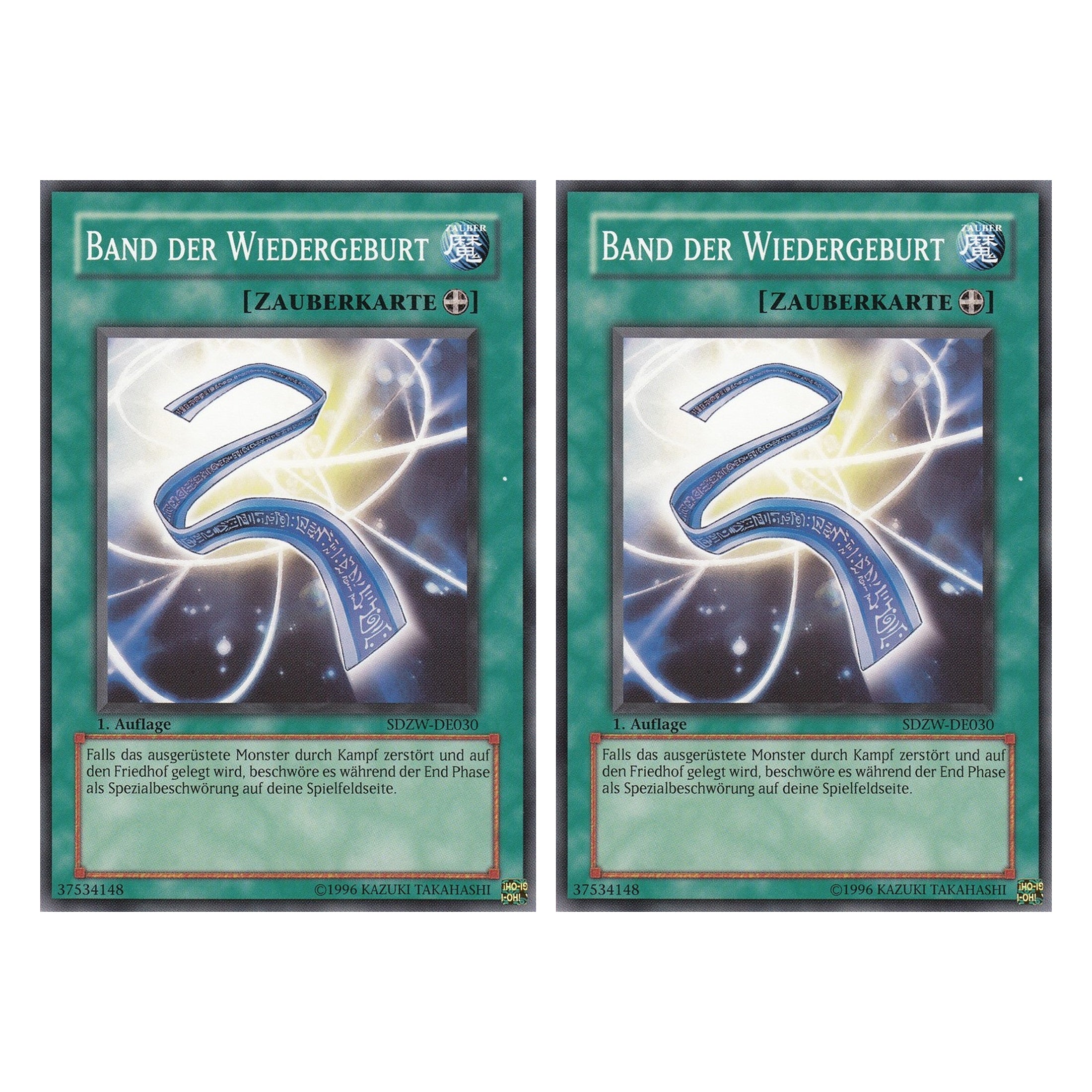 Band der Wiedergeburt - SDZW-DE030 - Common - Deutsch - 1. Auflage - Structure Deck: Zombie World - Duo Set (2 Stück) - Yugioh