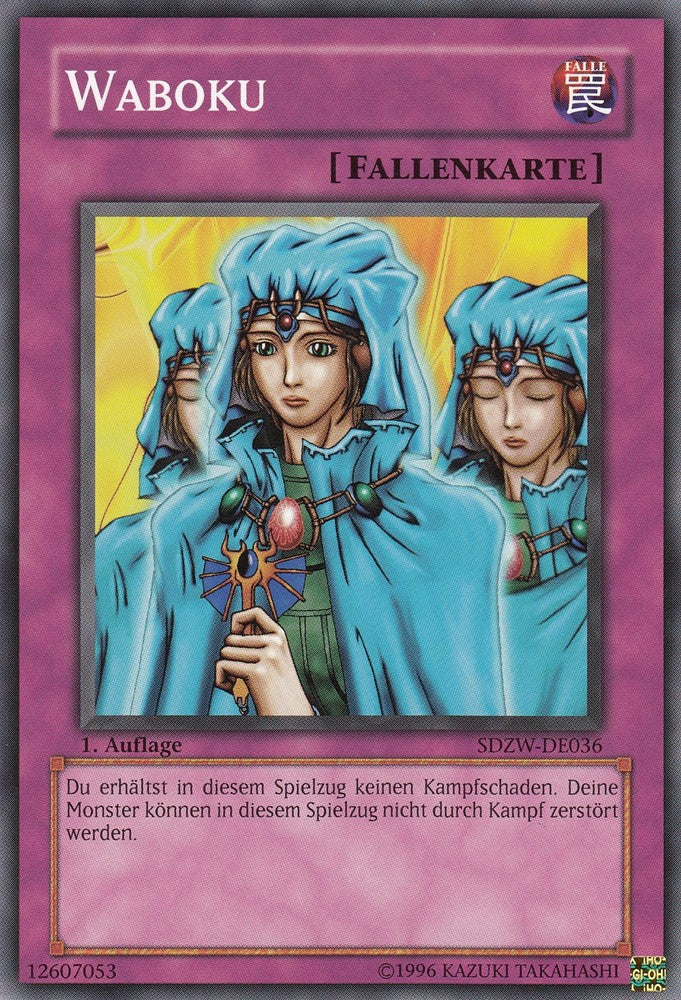 Waboku - SDZW-DE036 - Common - Deutsch - 1. Auflage - Structure Deck: Zombie World - Yugioh