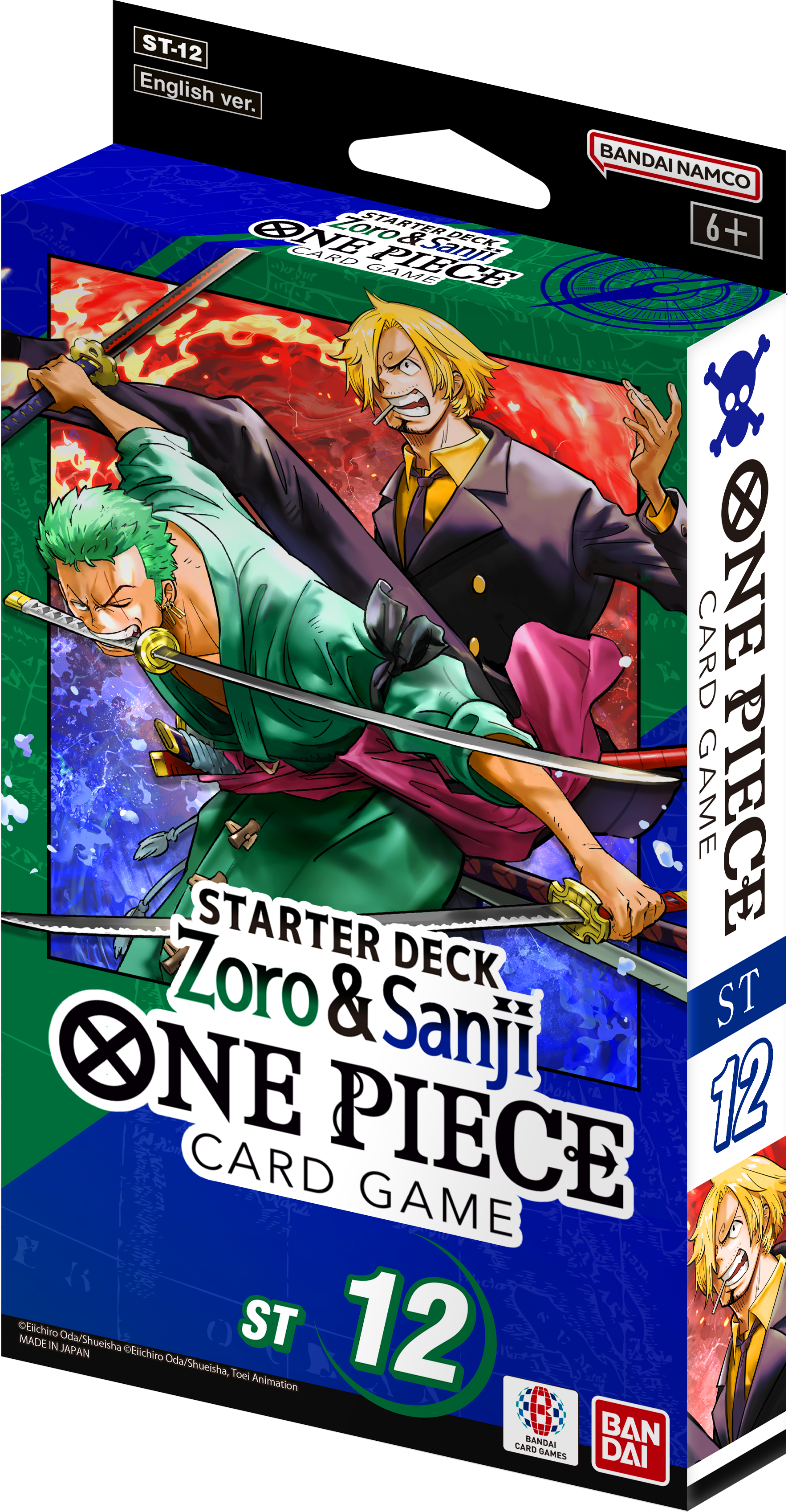 One Piece Trading Card Game - Starter Deck: Zoro & Sanji - ST-12 - Englisch