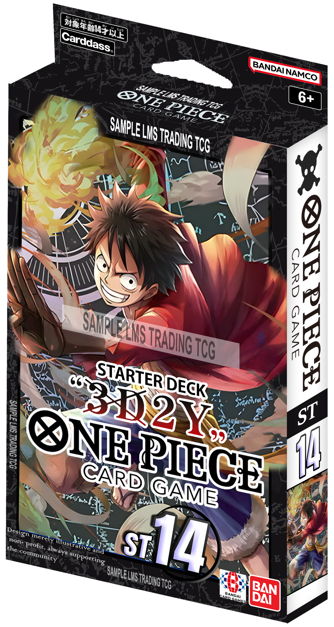 Vorbestellung: One Piece Trading Card Game - Starter Deck: 3D2Y  - ST-14 - Englisch