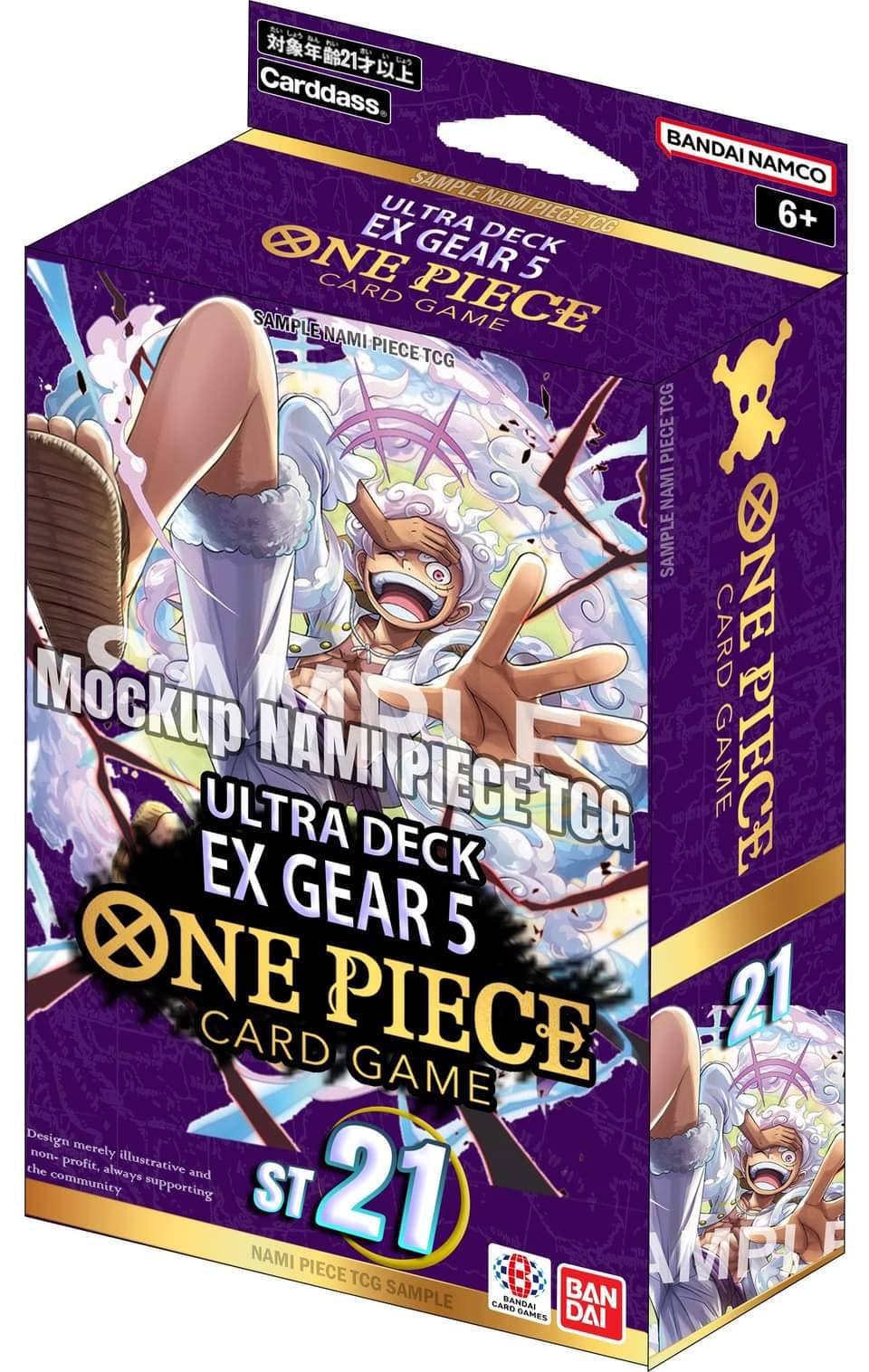 one piece karten gear 5 One Piece Card Game - Starter Deck EX: Gear 5 (ST21)