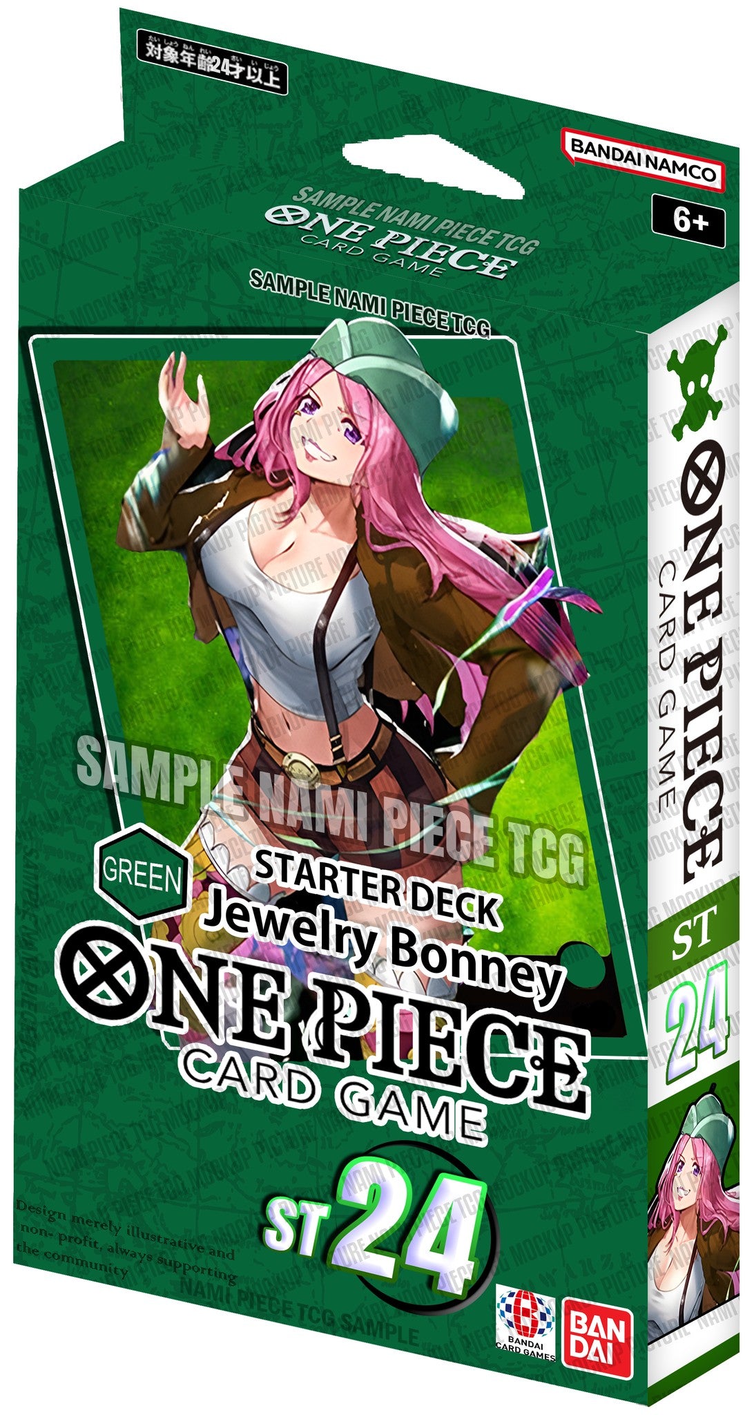 One Piece Card Game - Starter Deck - Jewelry Bonney - ST24 - Englisch