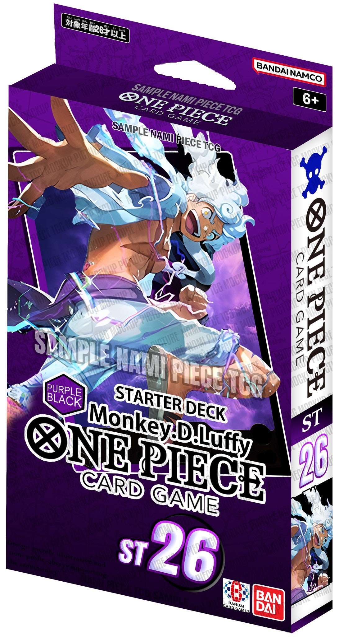 One Piece Card Game - Starter Deck - Monkey.D.Luffy - ST26 - Englisch