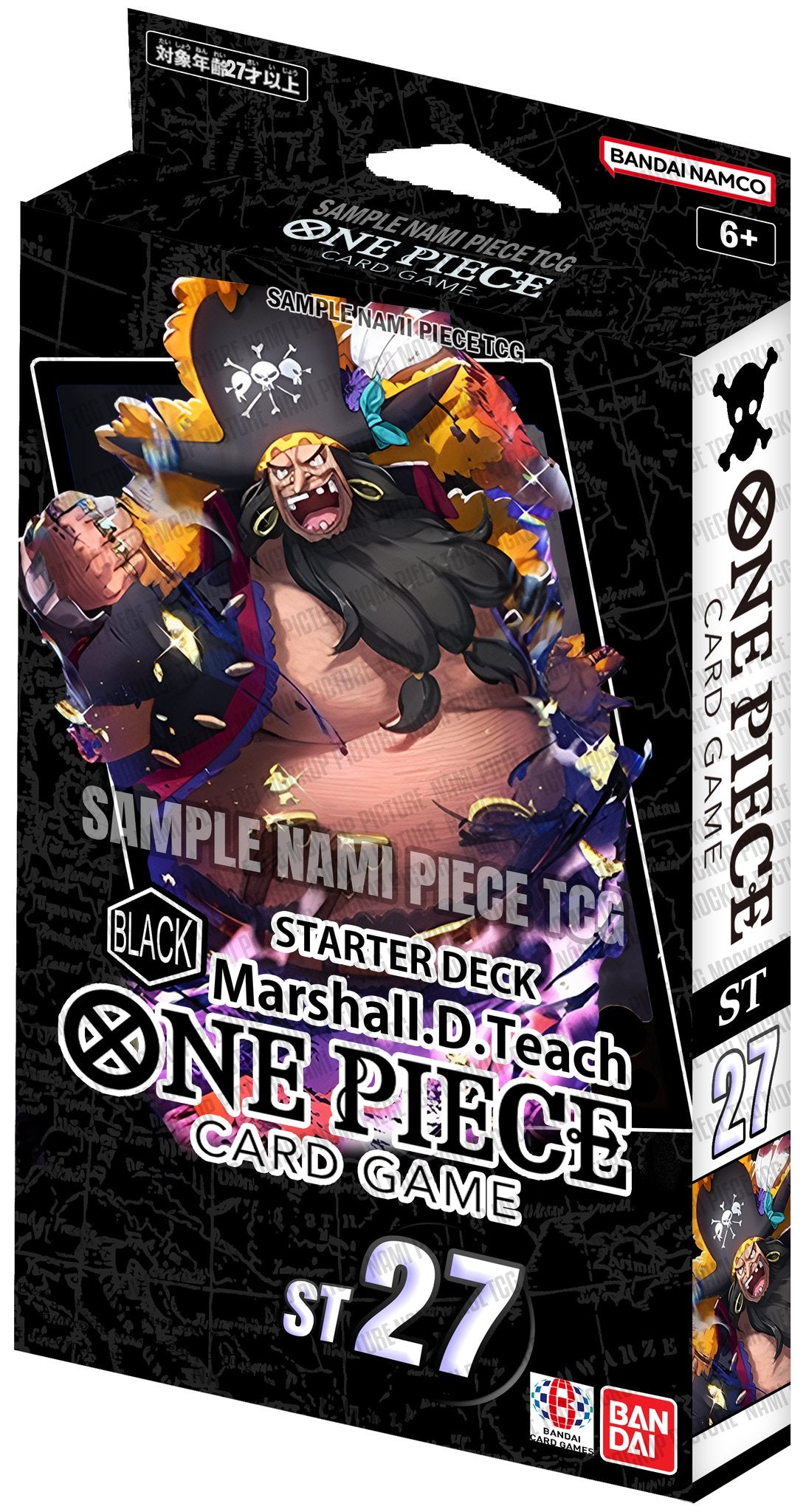 One Piece Card Game - Starter Deck - Marshall.D.Teach - ST27 - Englisch