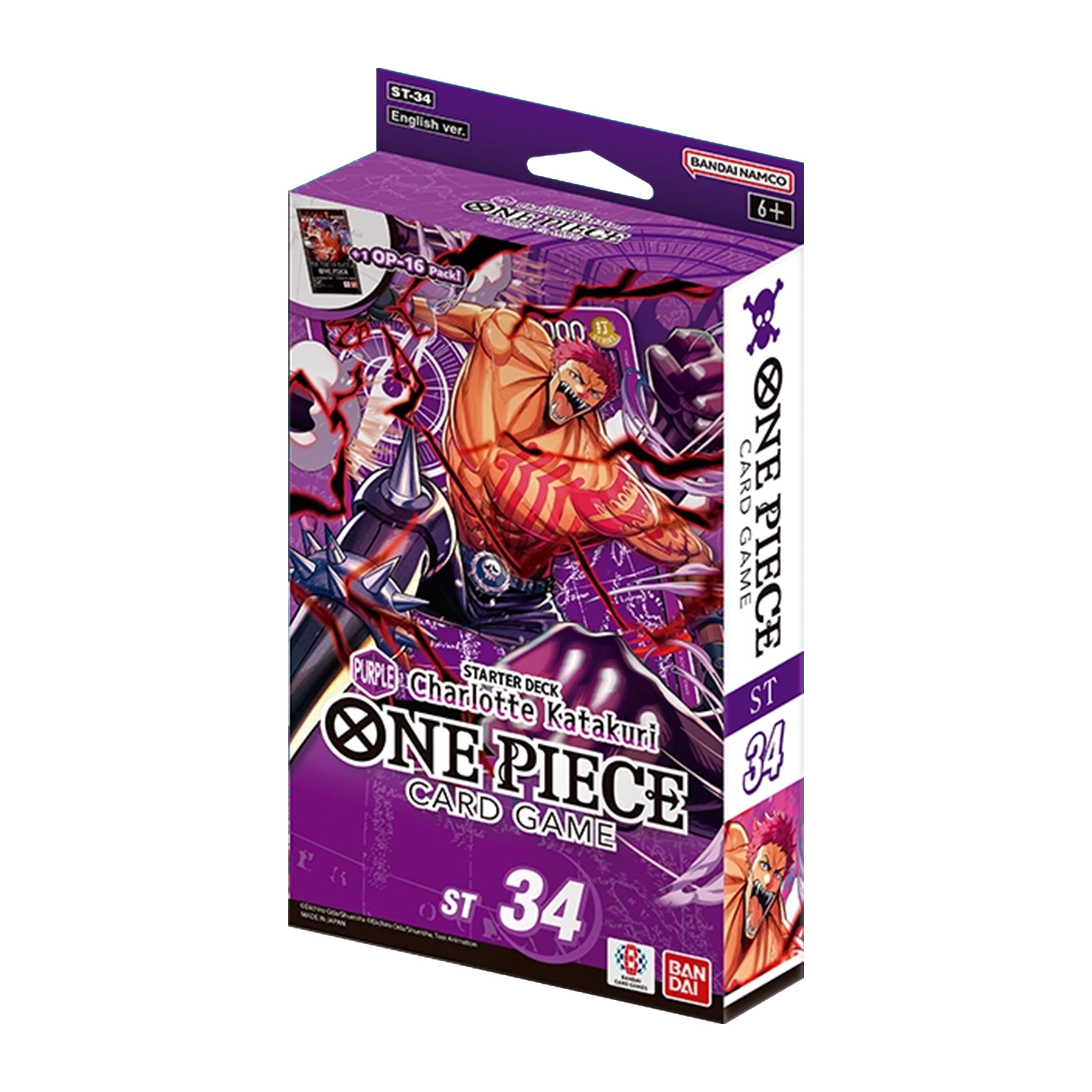 One Piece Card Game Starter Deck ST-34 – Purple Charlotte
