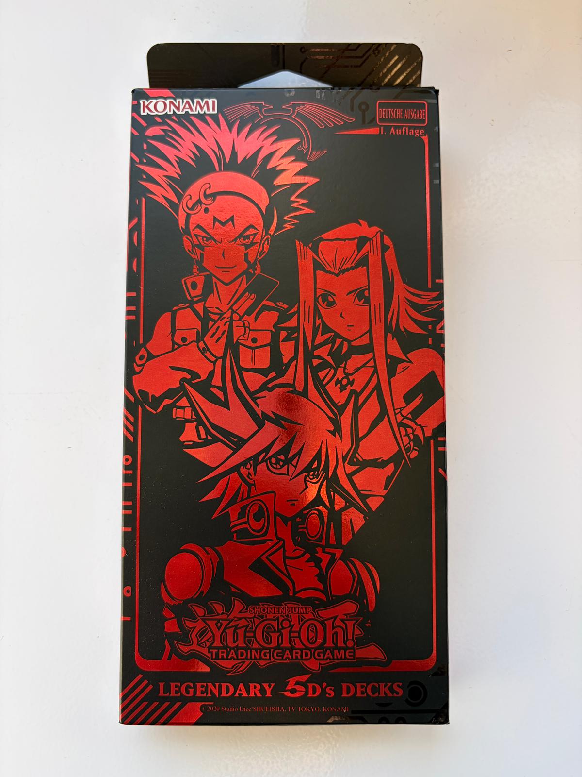 Feuerroter Drache – L5DD-Y41 – Common – DE – 1. Auflage – Legendary 5D's Decks