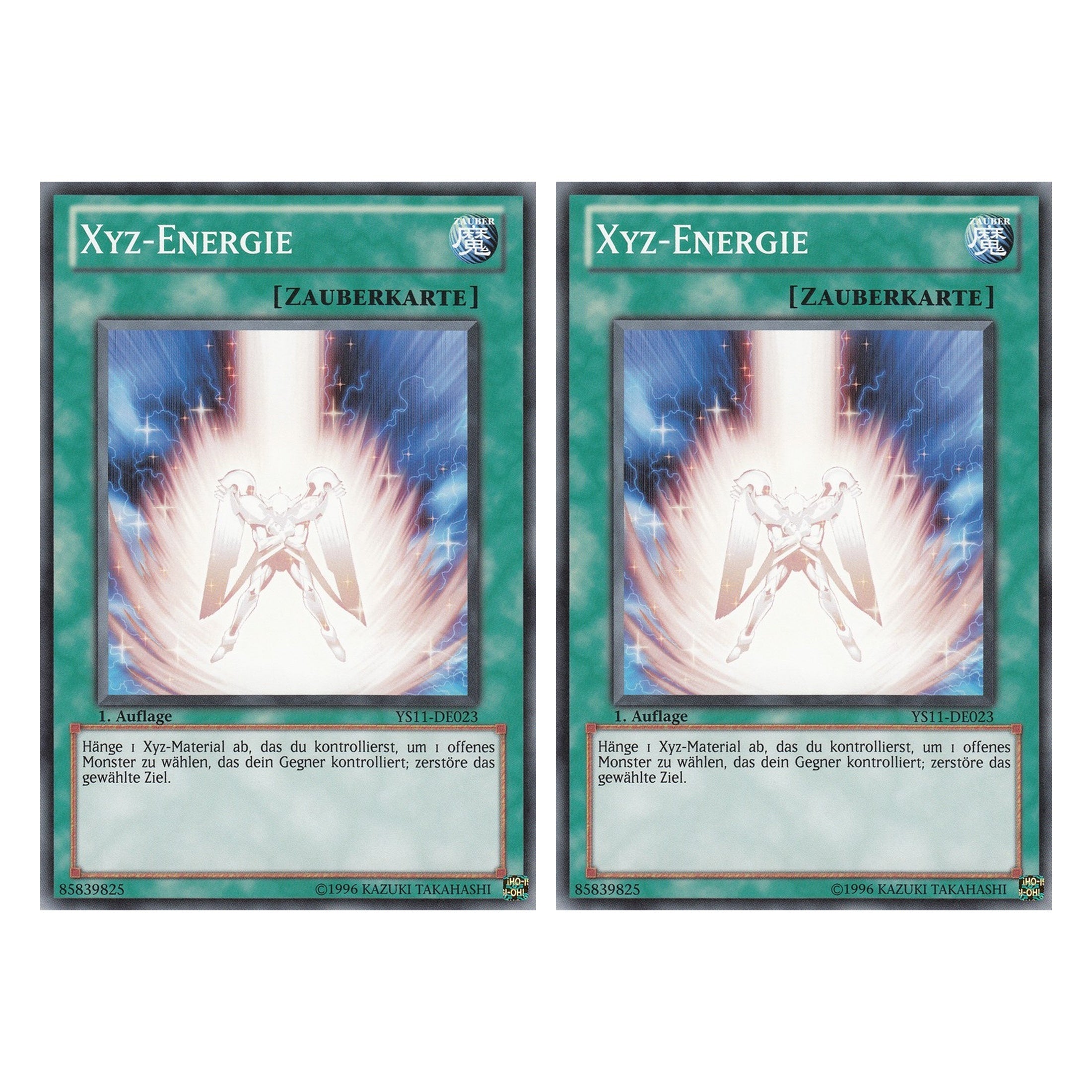 Xyz-Energie - YS11-DE023 - Common - Deutsch - 1. Auflage - Starter Deck: Dawn of the Xyz - Duo Set (2 Stück) - Yugioh