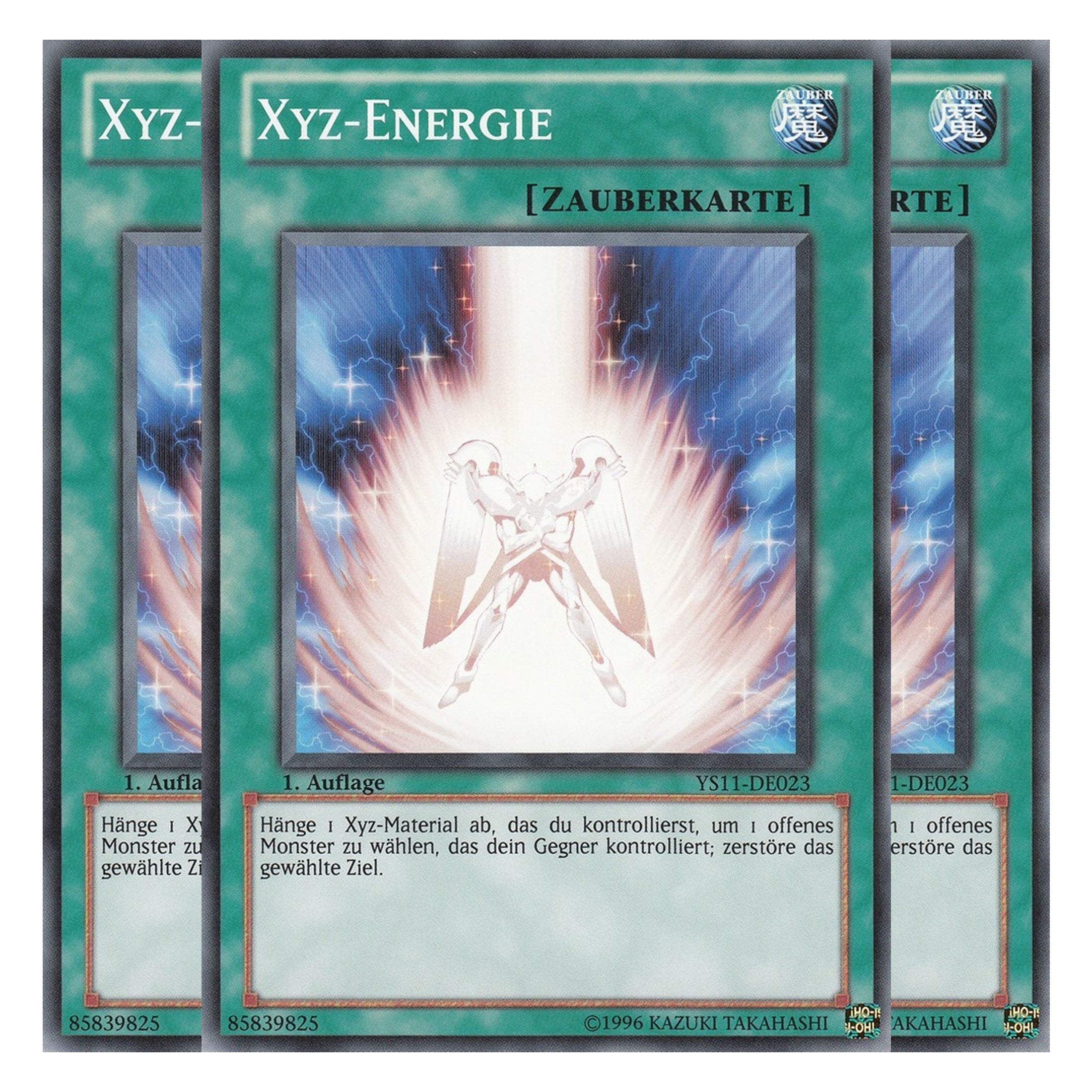 Xyz-Energie - YS11-DE023 - Common - Deutsch - 1. Auflage - Starter Deck: Dawn of the Xyz - Playset (3 Kopien)
